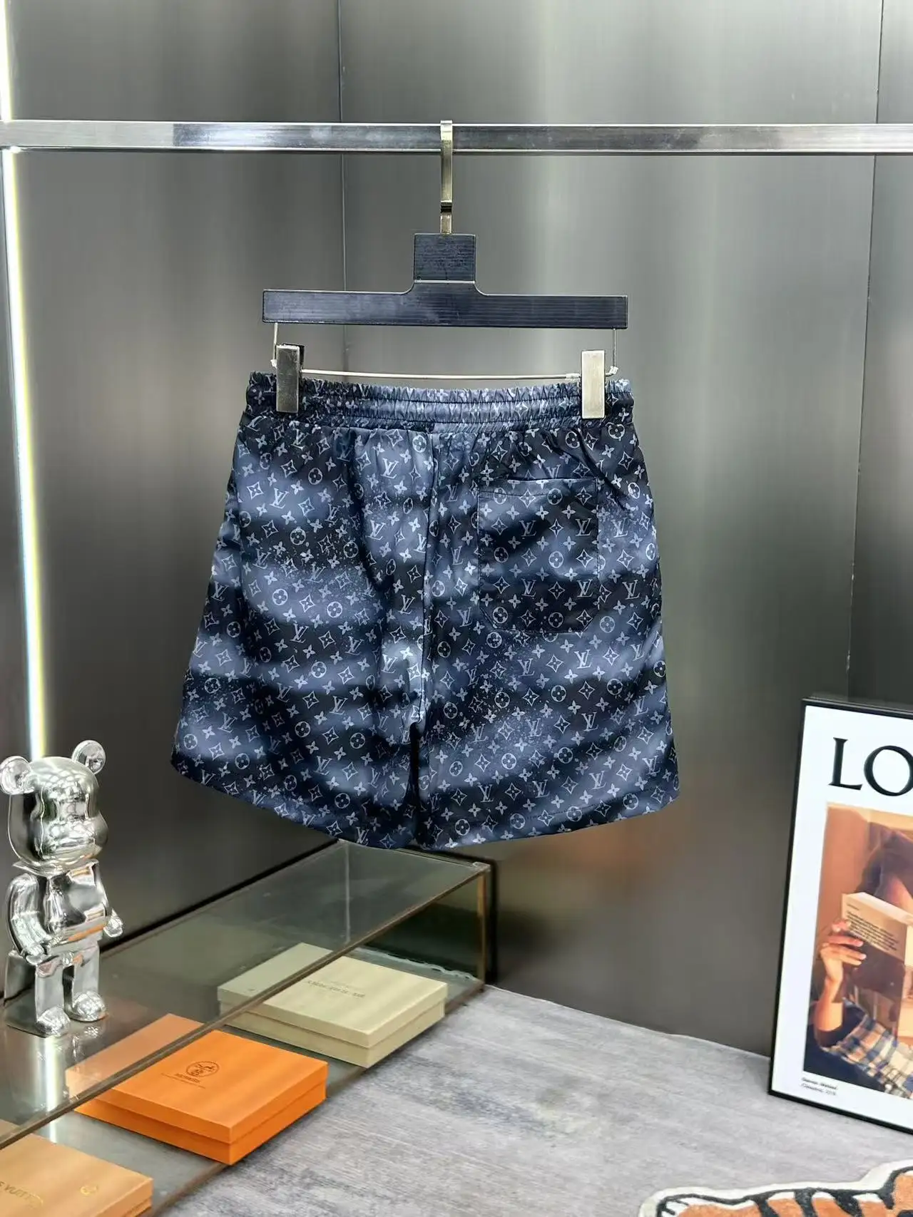 Monogram Print Quick-Dry Swim Shorts D18511971 — view 2
