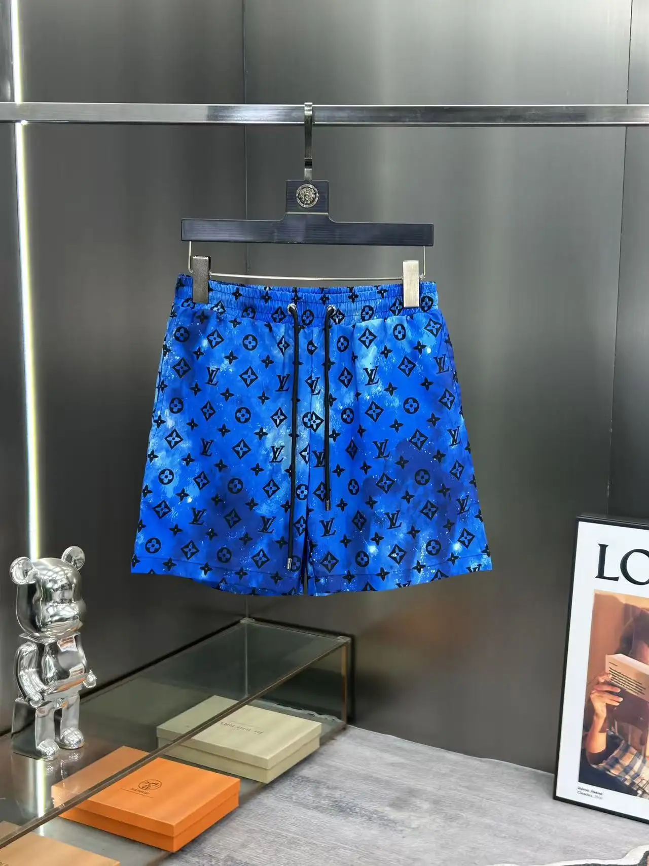 Monogram Print Quick-Dry Swim Shorts D18511966
