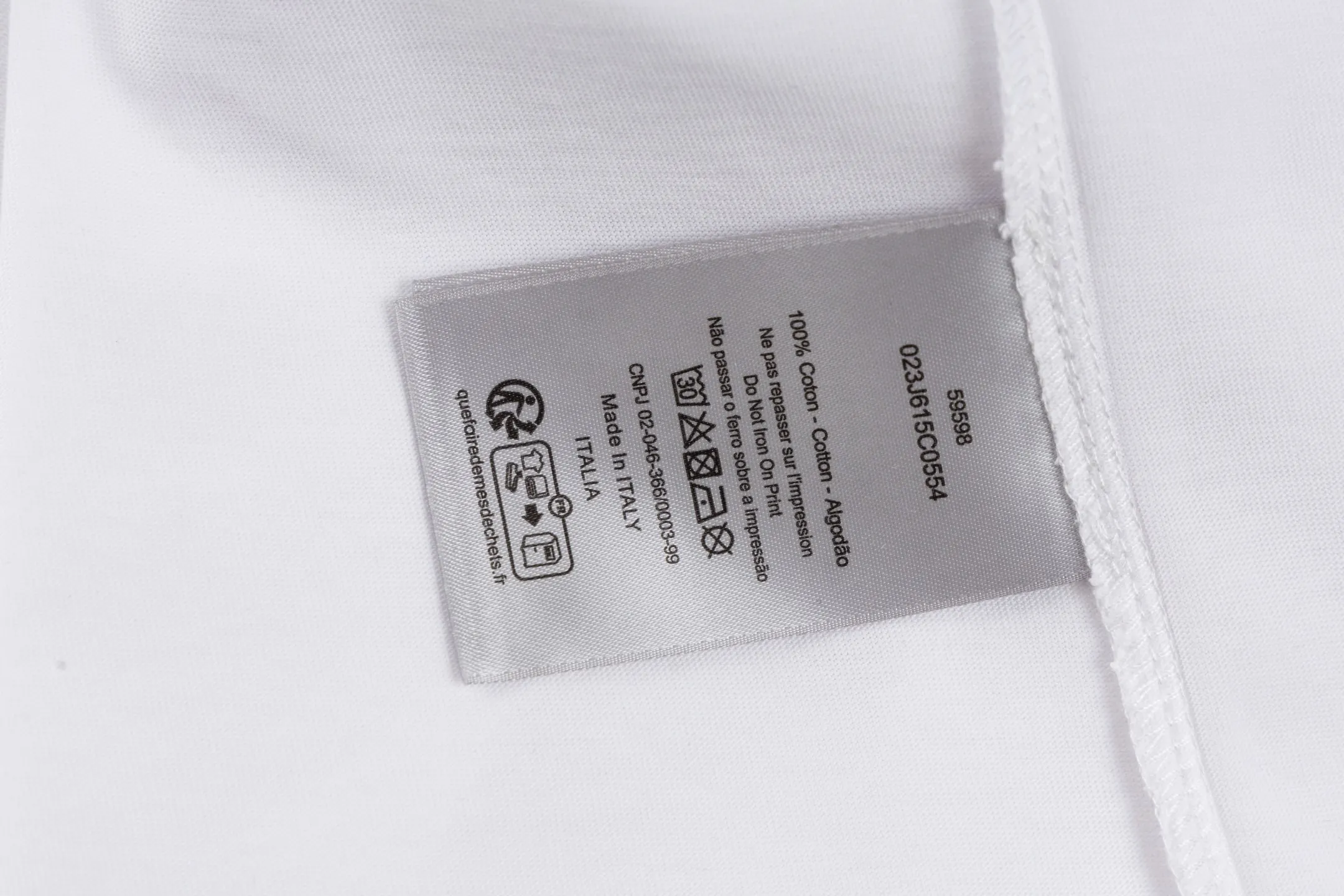 CD Paris Logo Label T-Shirt D19021215 — view 9