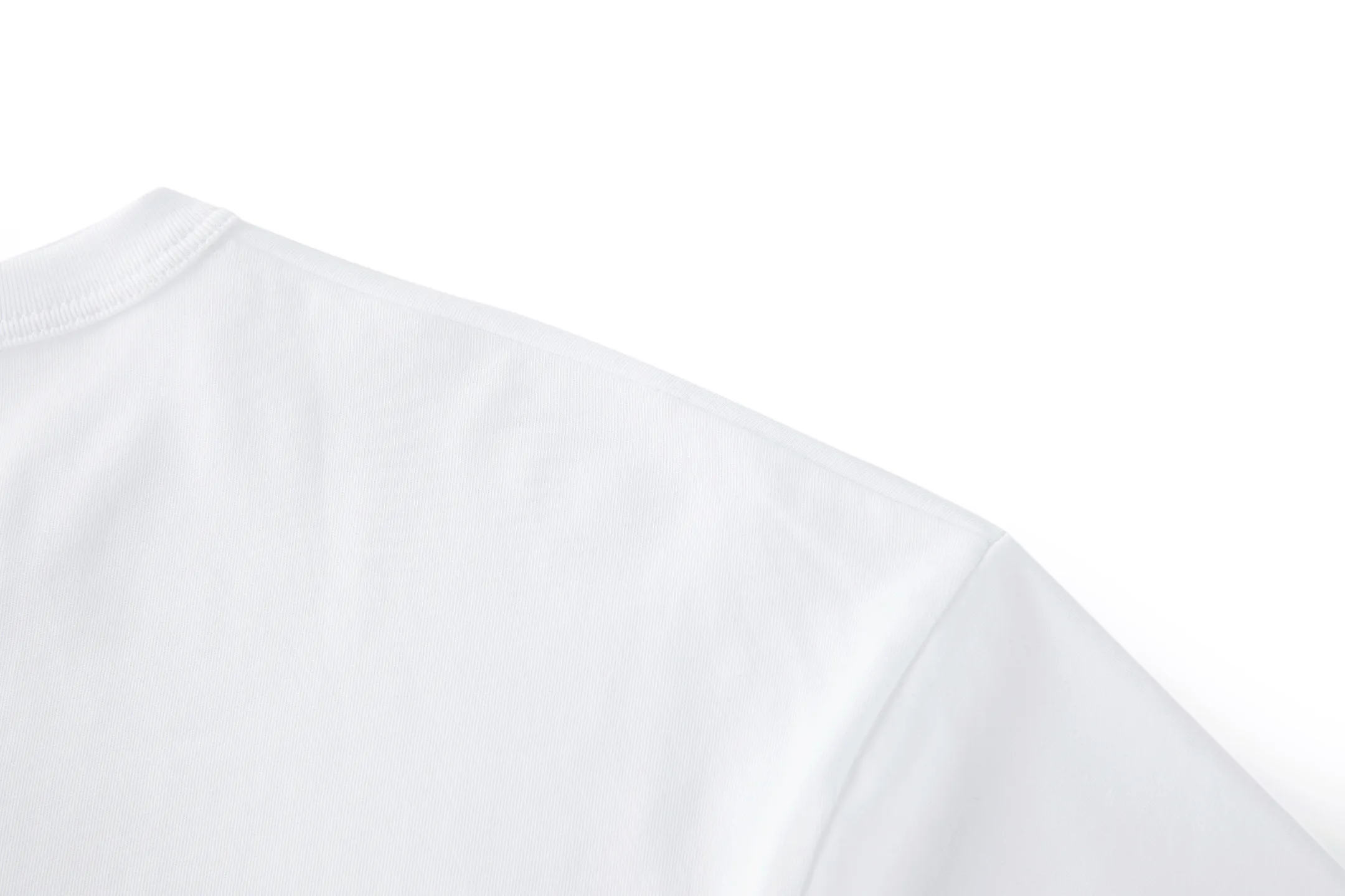 FF Logo Embroidered Layered Cotton T-Shirt D19021081 — view 5