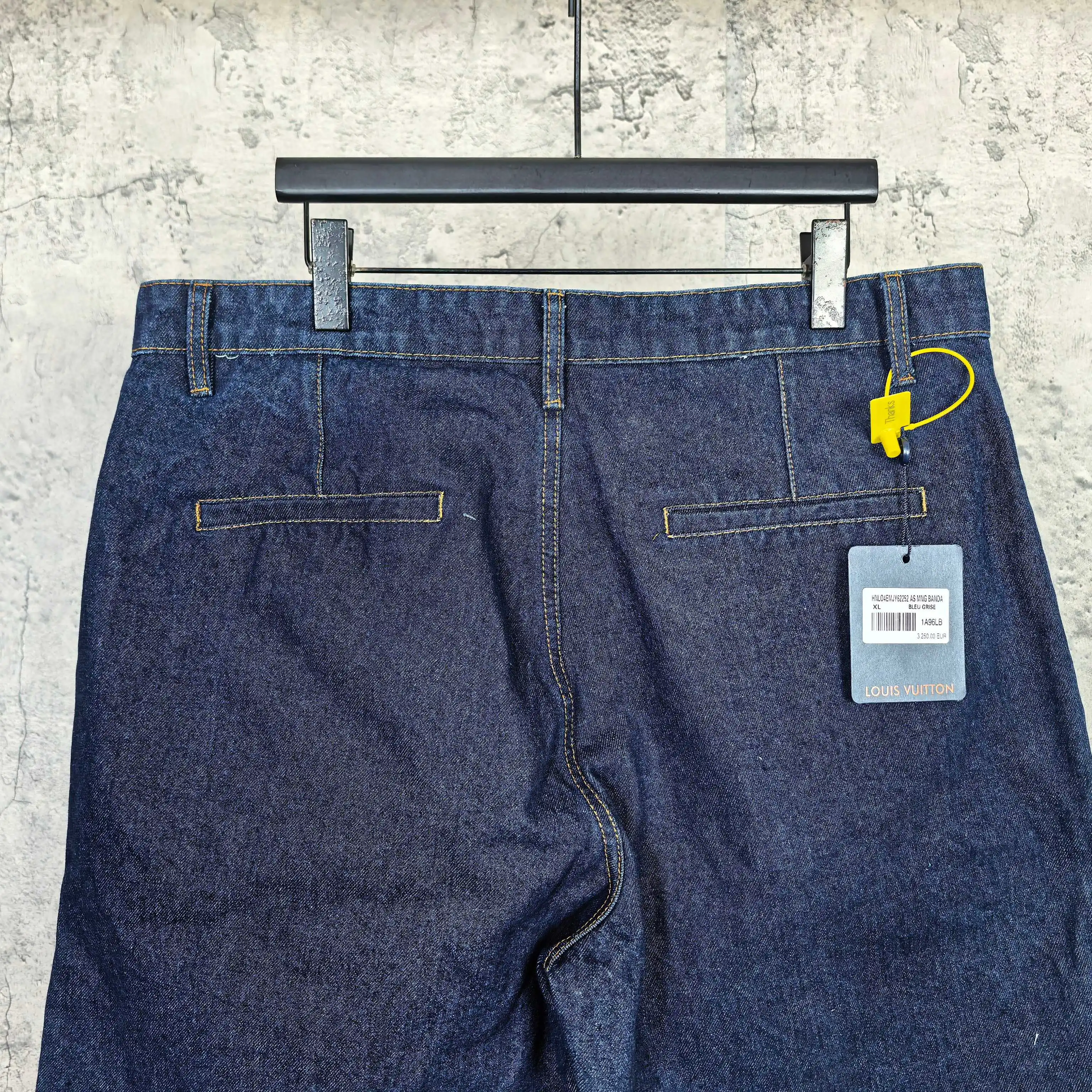 Logo-Embroidered Washed Denim Shorts D19023207 — view 6