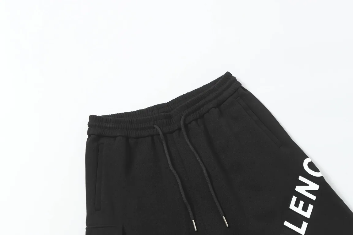 Logo-Print Cotton-Blend Jersey Shorts D19012887 — view 3