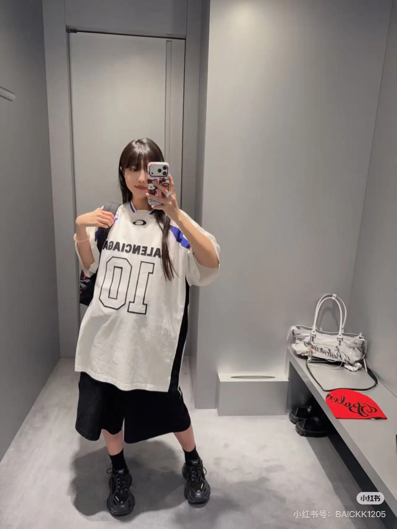 Balenciaga x NBA Embroidered Jersey T-Shirt D19018730 — view 7