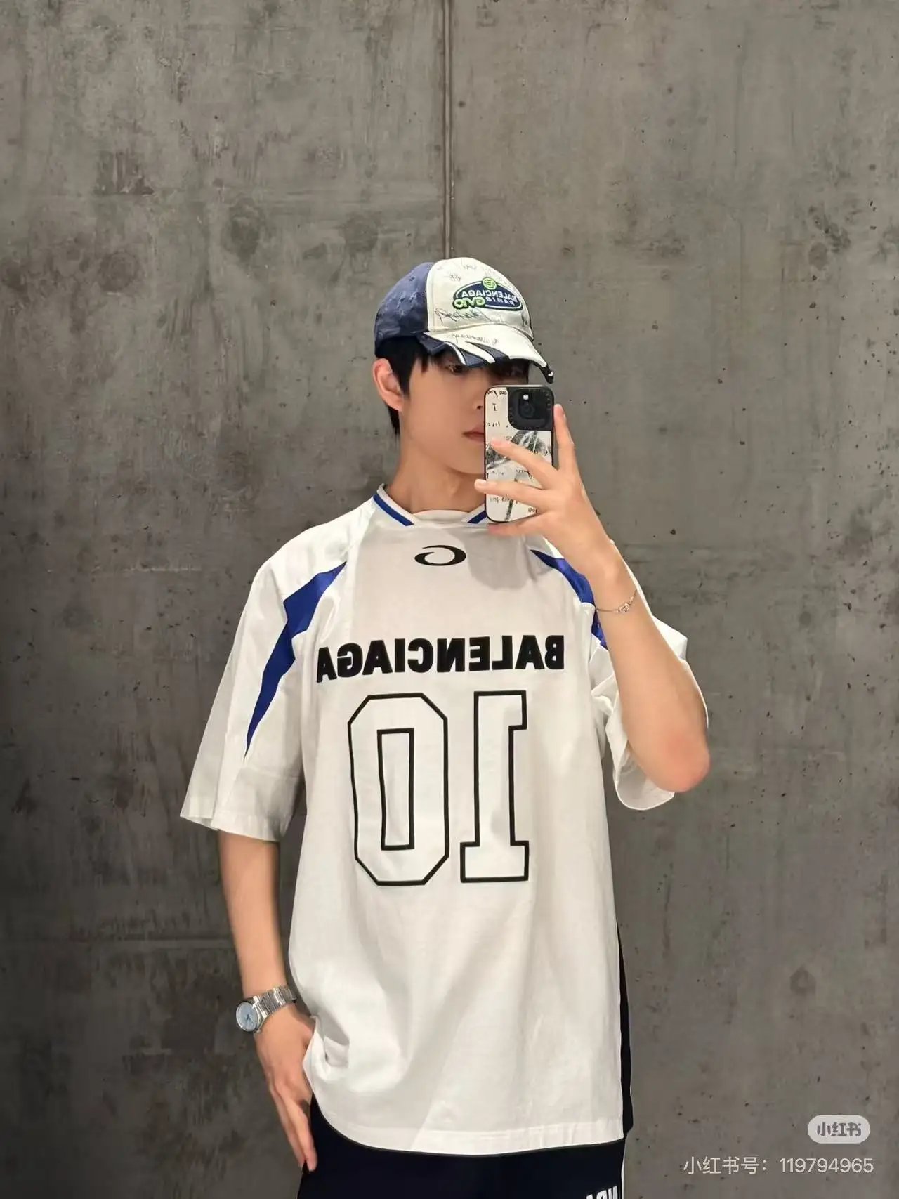 Balenciaga x NBA Embroidered Jersey T-Shirt D19018730 — view 8