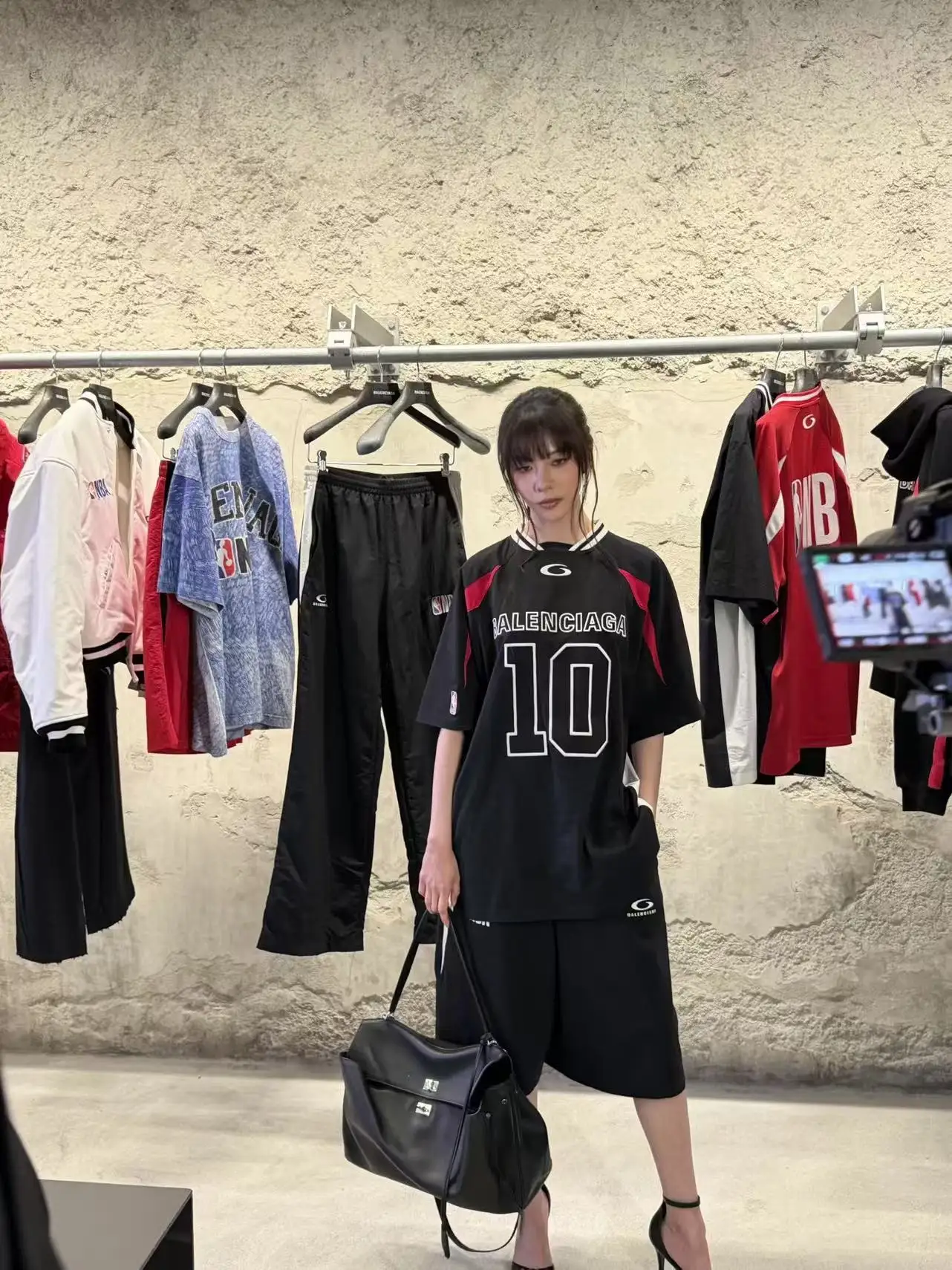 Oversized Embroidered Jersey T-Shirt D19018729 — view 6