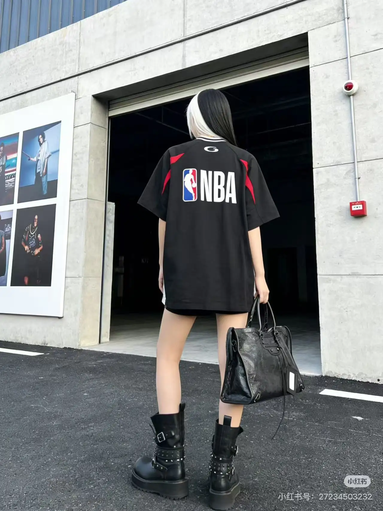 Oversized Embroidered Jersey T-Shirt D19018729 — view 7