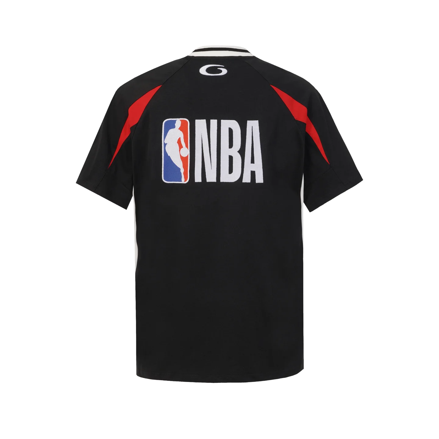 NBA Logo Embroidered Paneled Jersey T-Shirt D19018733 — view 2