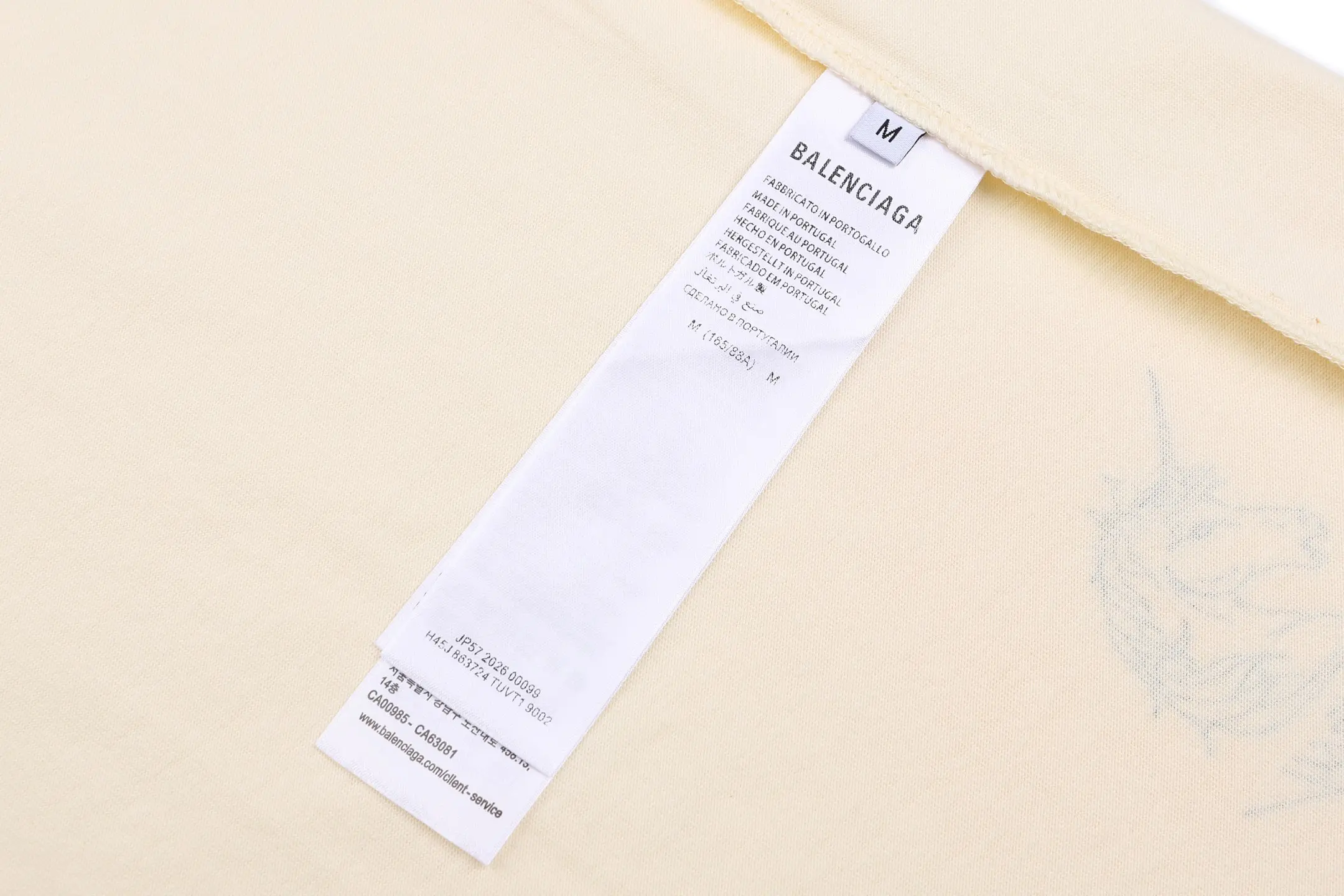 Classic Ink Jacquard Oversized T-Shirt D19521110 — view 12