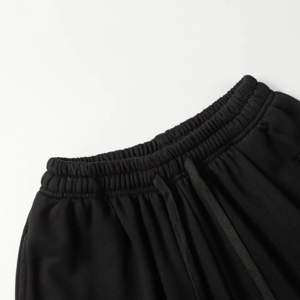 Flame Logo Distressed Cotton Shorts D19512798 — view 3