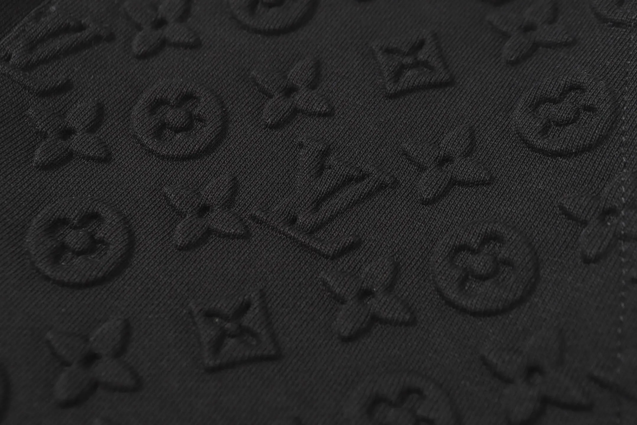 Monogram Embossed Cotton Jersey Shorts D19512800 — view 6