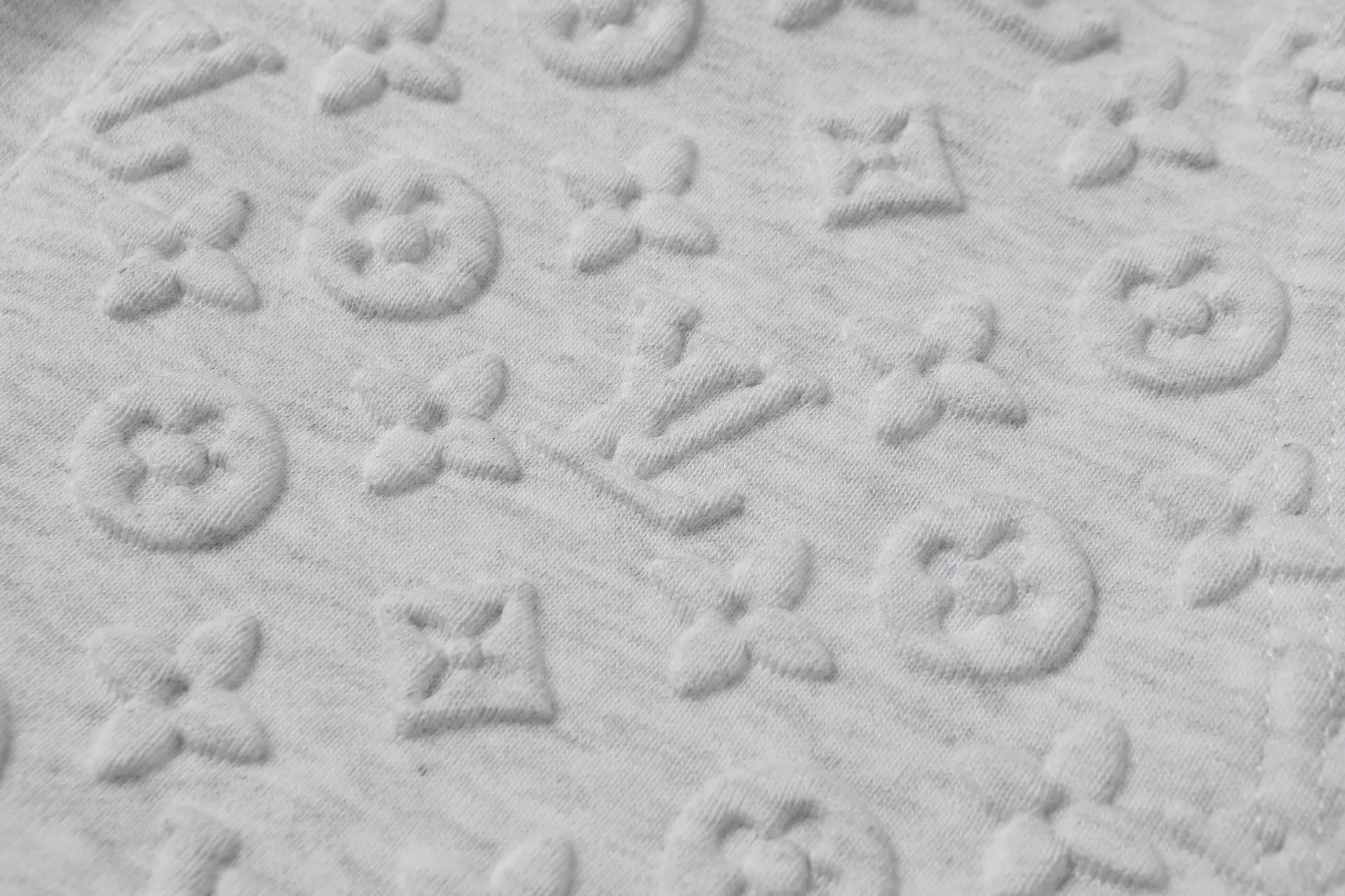 Monogram Embossed Cotton Jersey Shorts D19512799 — view 6