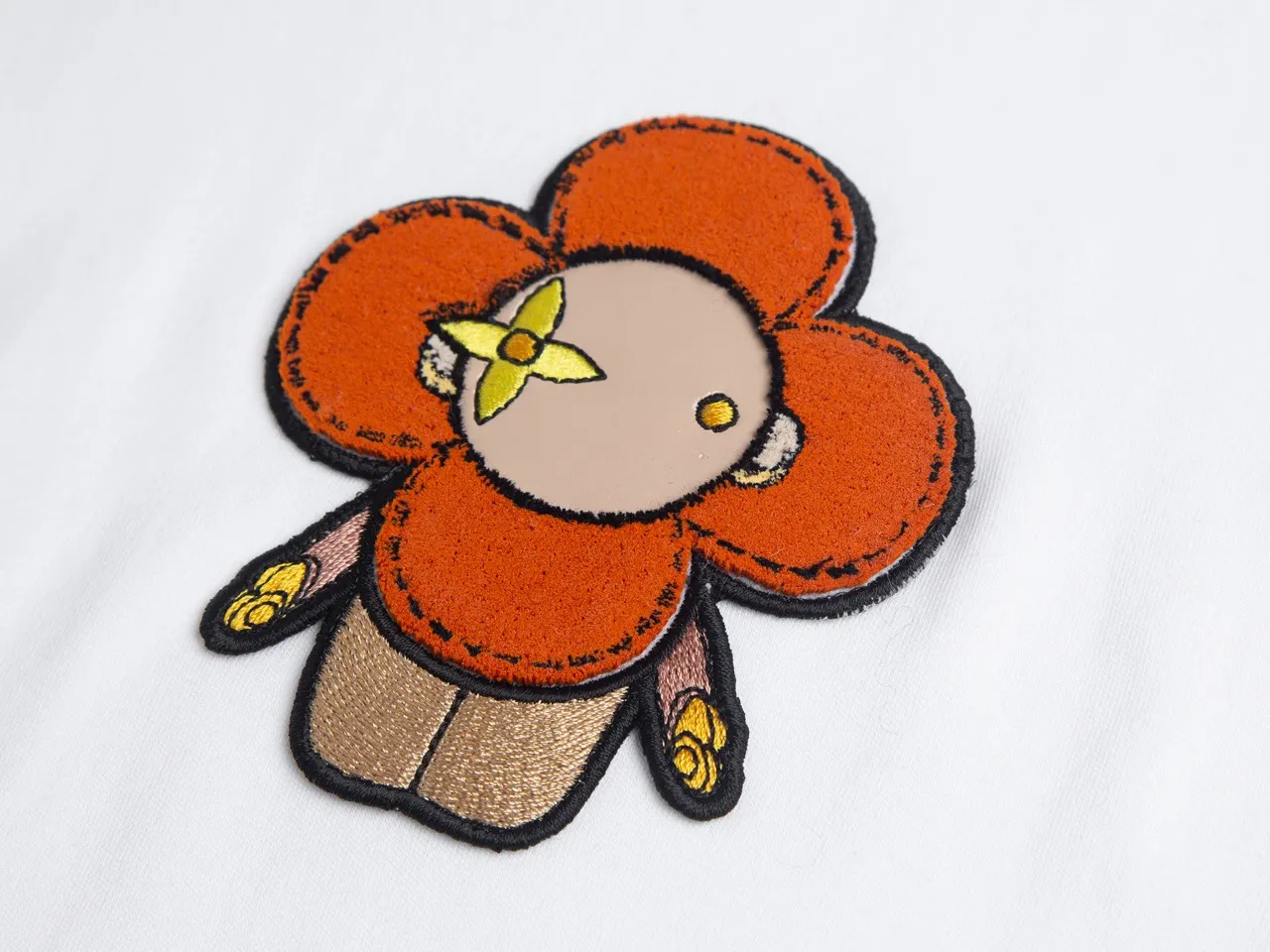 Vivienne Mascot Embroidered Cotton T-Shirt D20021107 — view 5