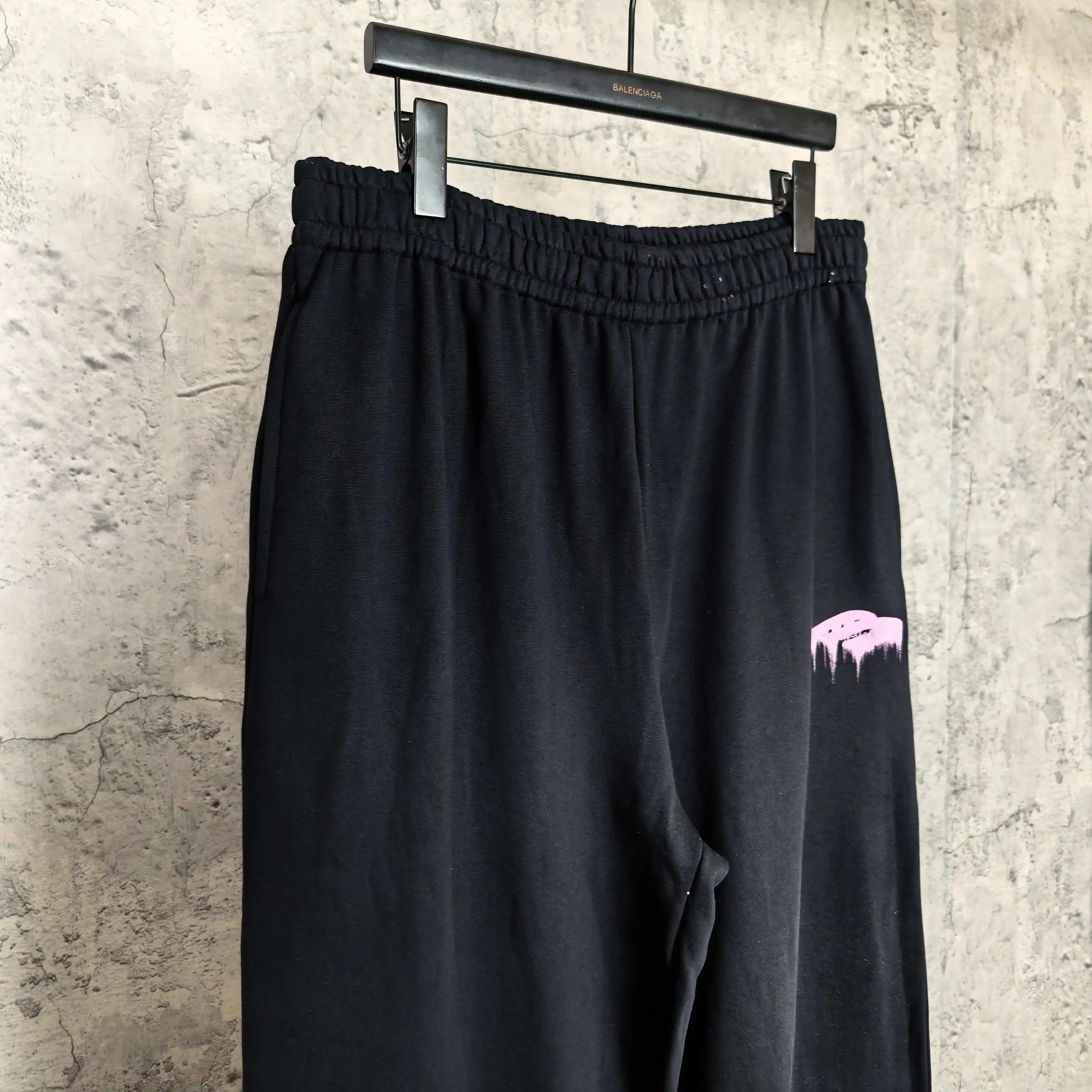 3B Logo Embroidered Wide-Leg Sweatpants D20023186 — view 7