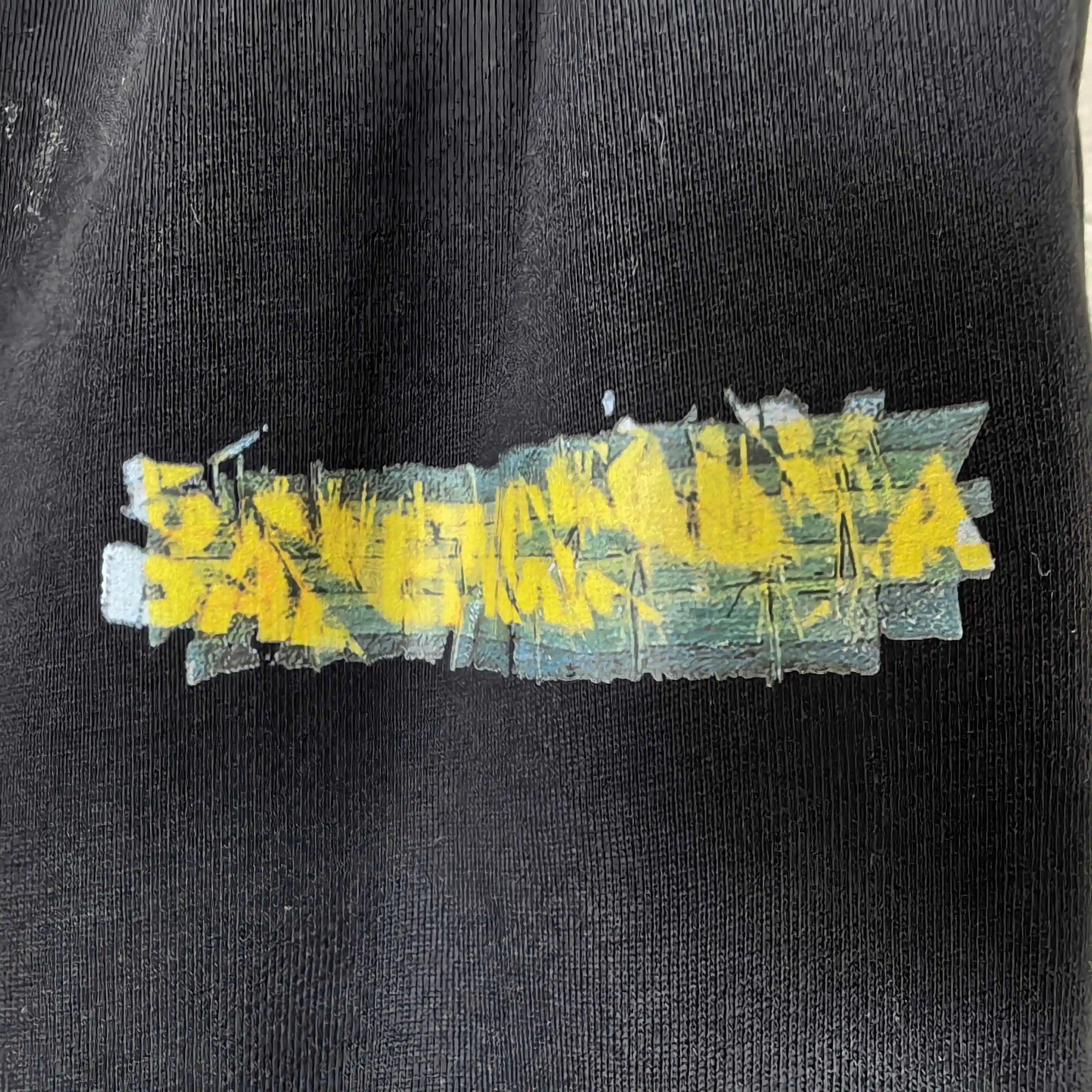Messy Spray Logo Baggy Sweatpants D20023194 — view 8