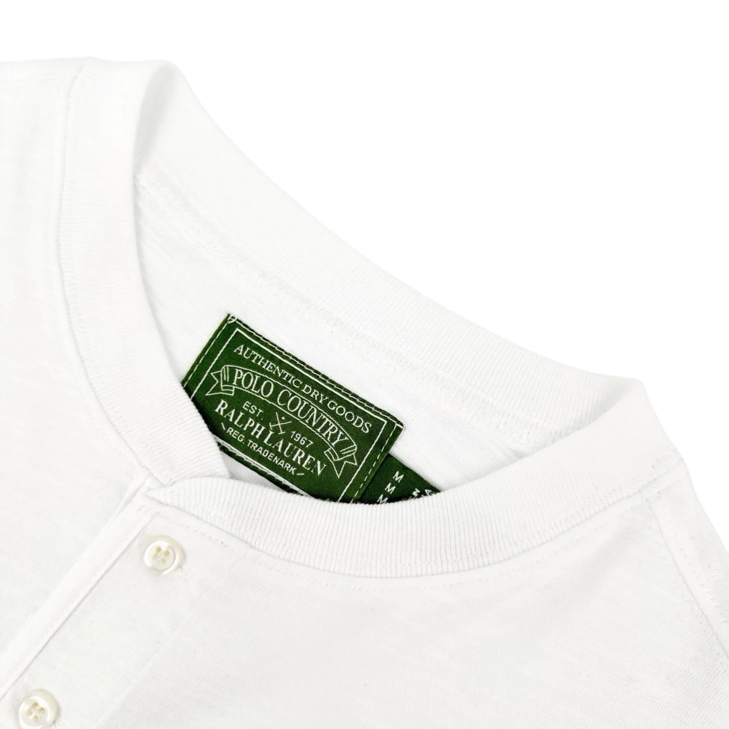 Slub Cotton Henley Long-Sleeve Top D20021232 — view 3