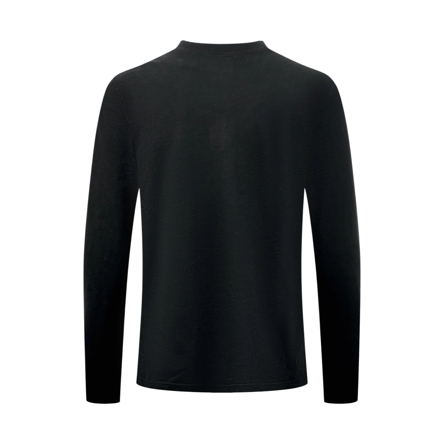 Pony Embroidery Slub Cotton Henley Top D20021233 — view 2