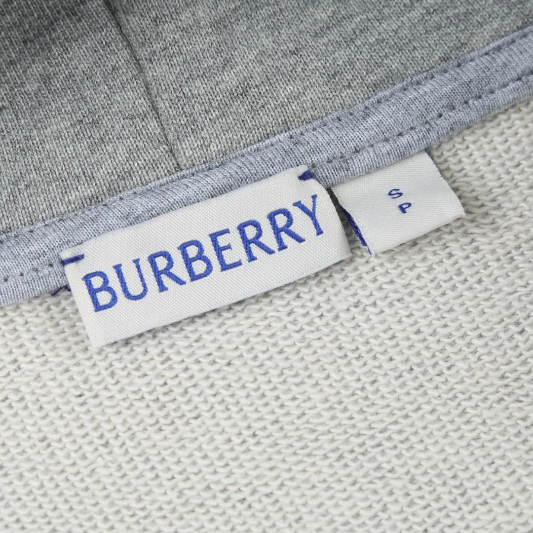 Check-Trim Embroidered Zip-Up Hoodie D20520375 — view 5