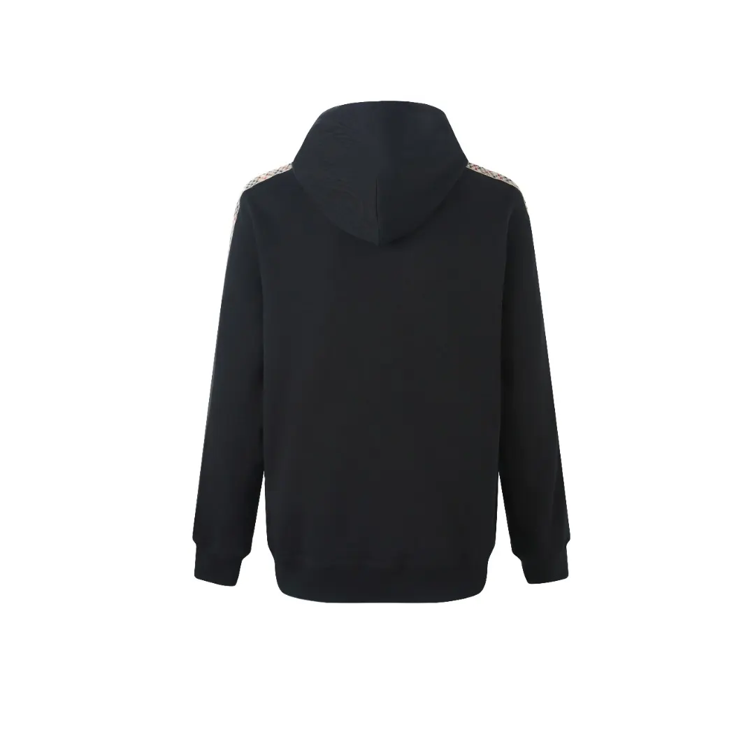 Check-Trim Zip-Up Hooded Sweatshirt D20520374 — view 3