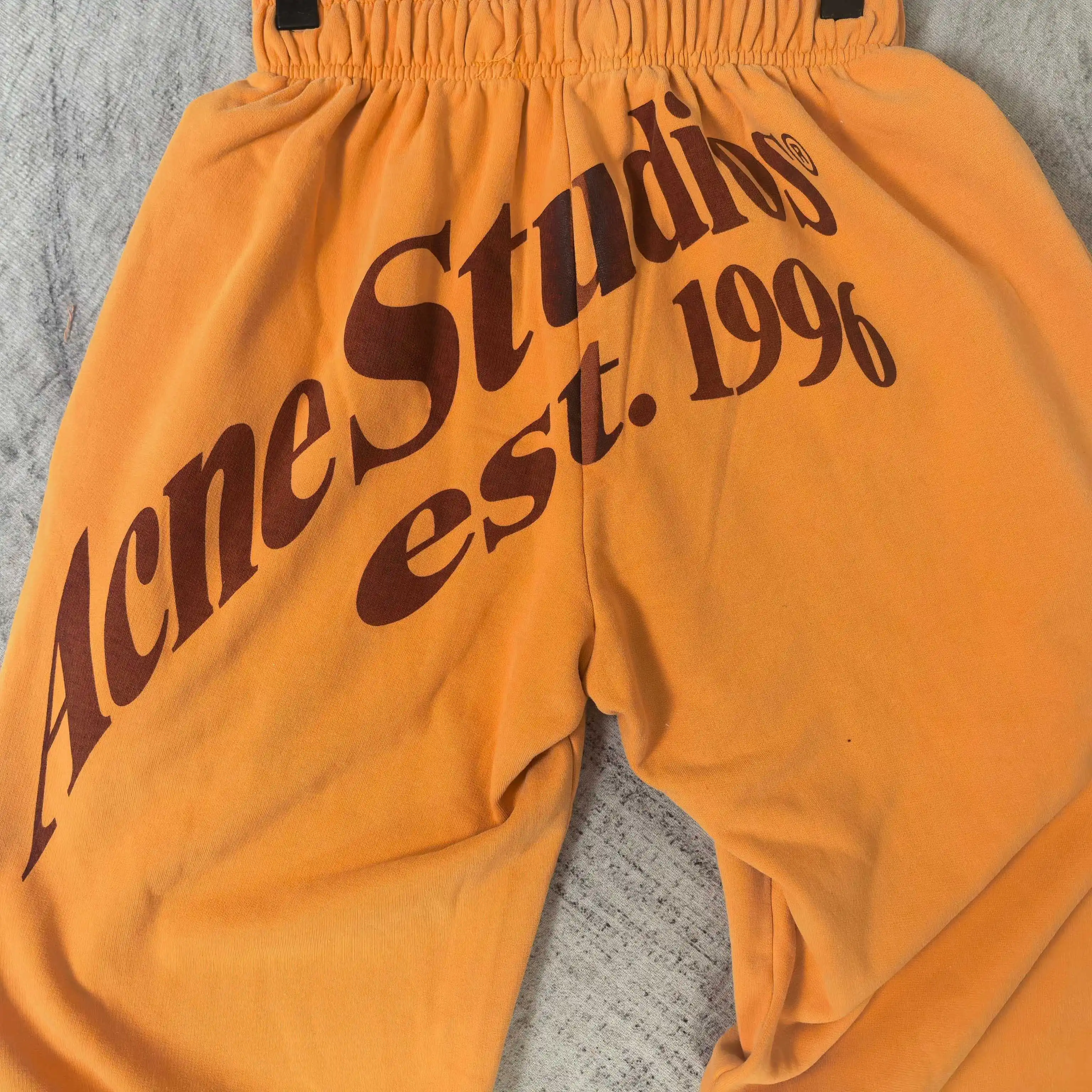 Logo Print Wide-Leg Cotton Sweatpants D20523231 — view 7