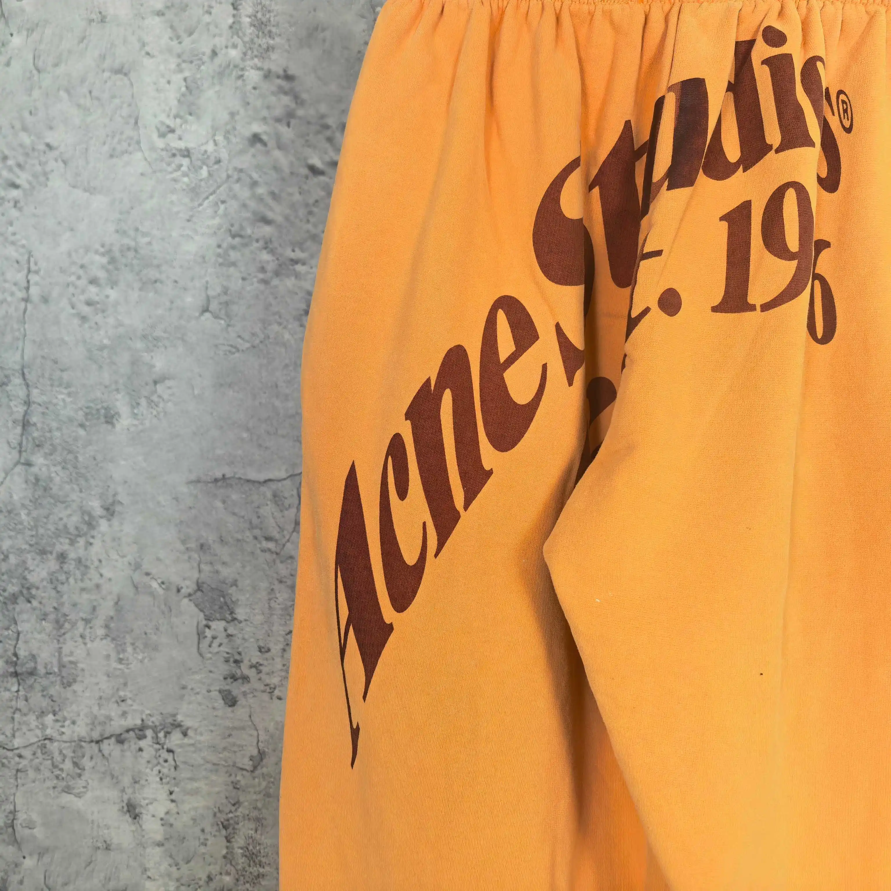 Logo Print Wide-Leg Cotton Sweatpants D20523231 — view 10