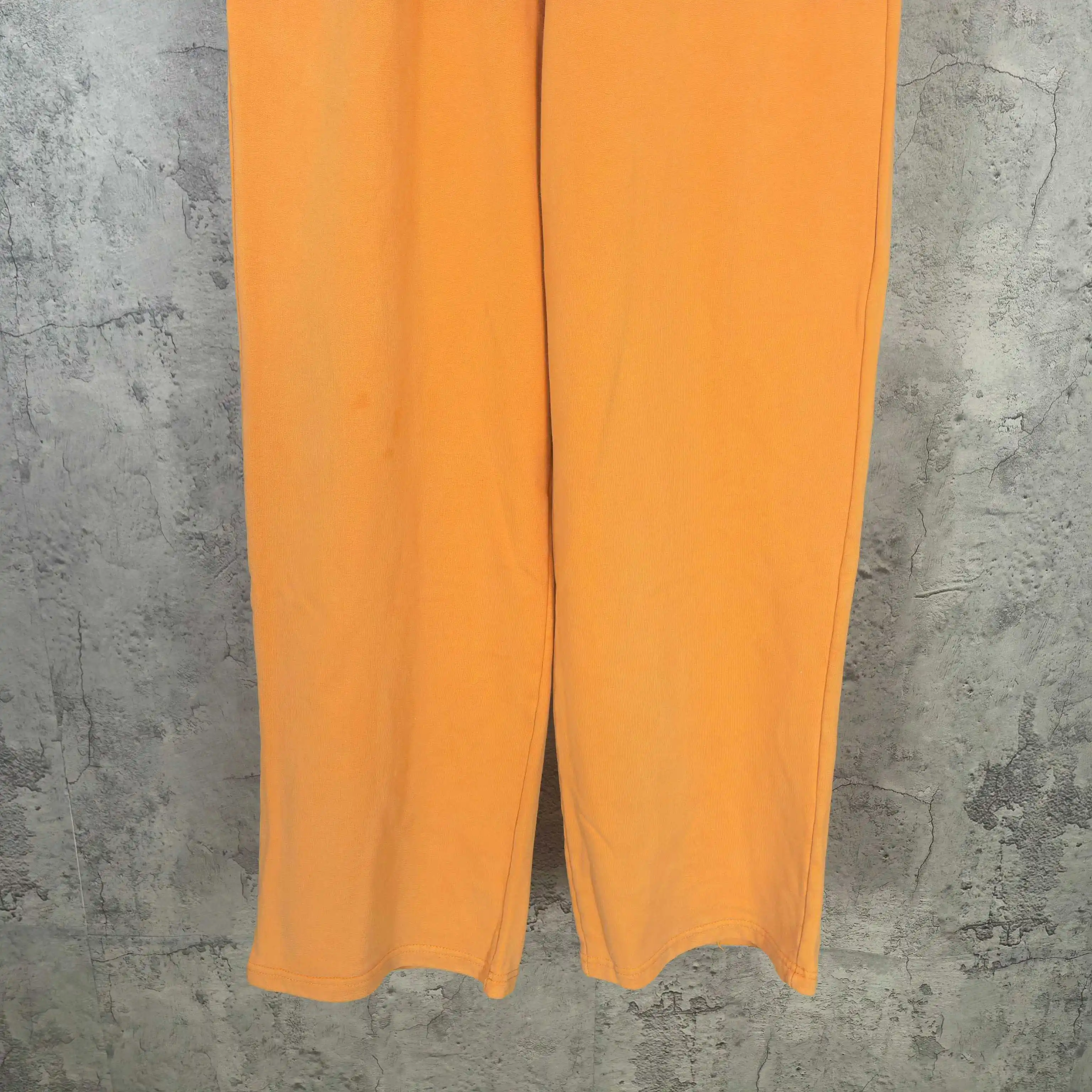 Logo Print Wide-Leg Cotton Sweatpants D20523231 — view 12
