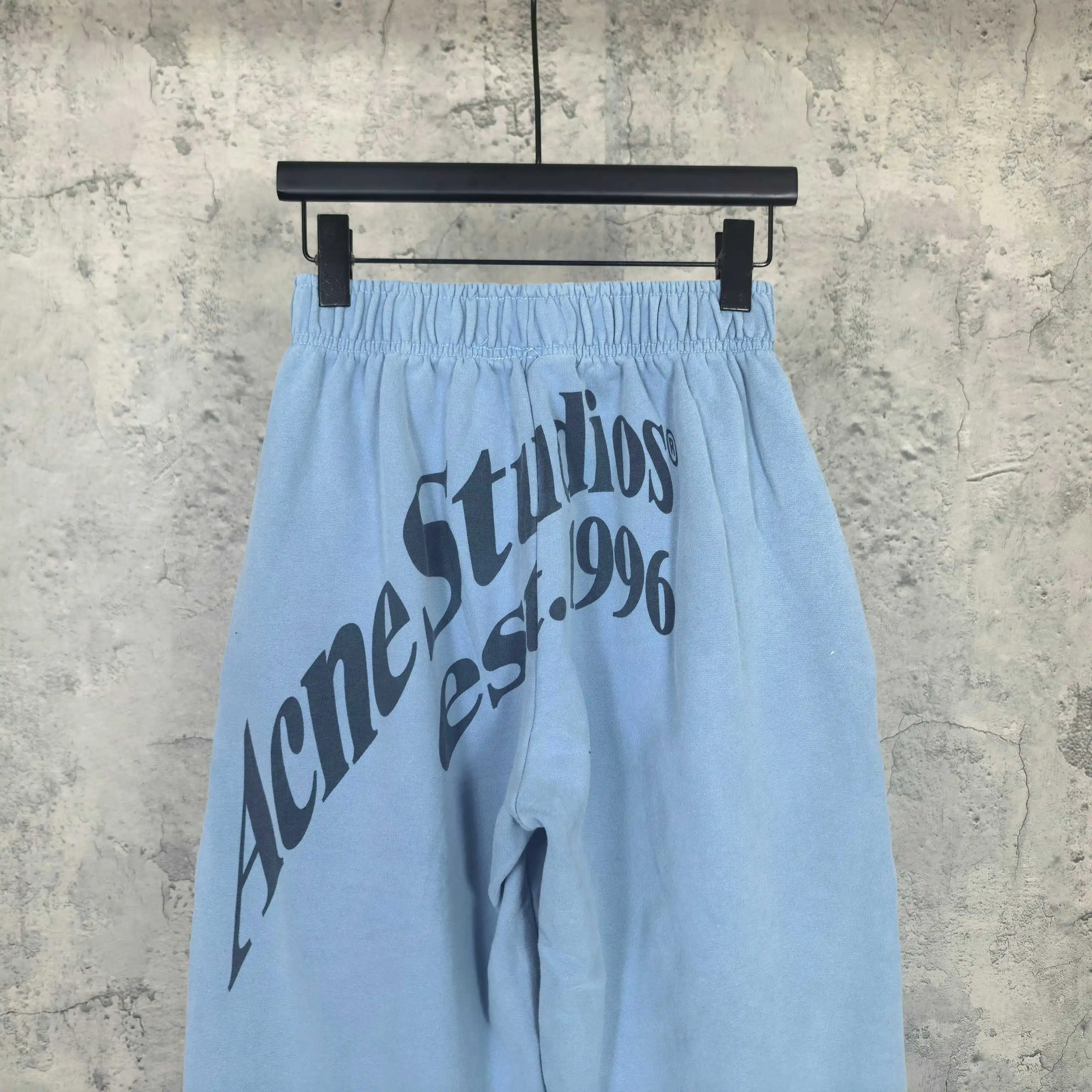 Washed Cotton Wide-Leg Sweatpants D20523232 — view 6