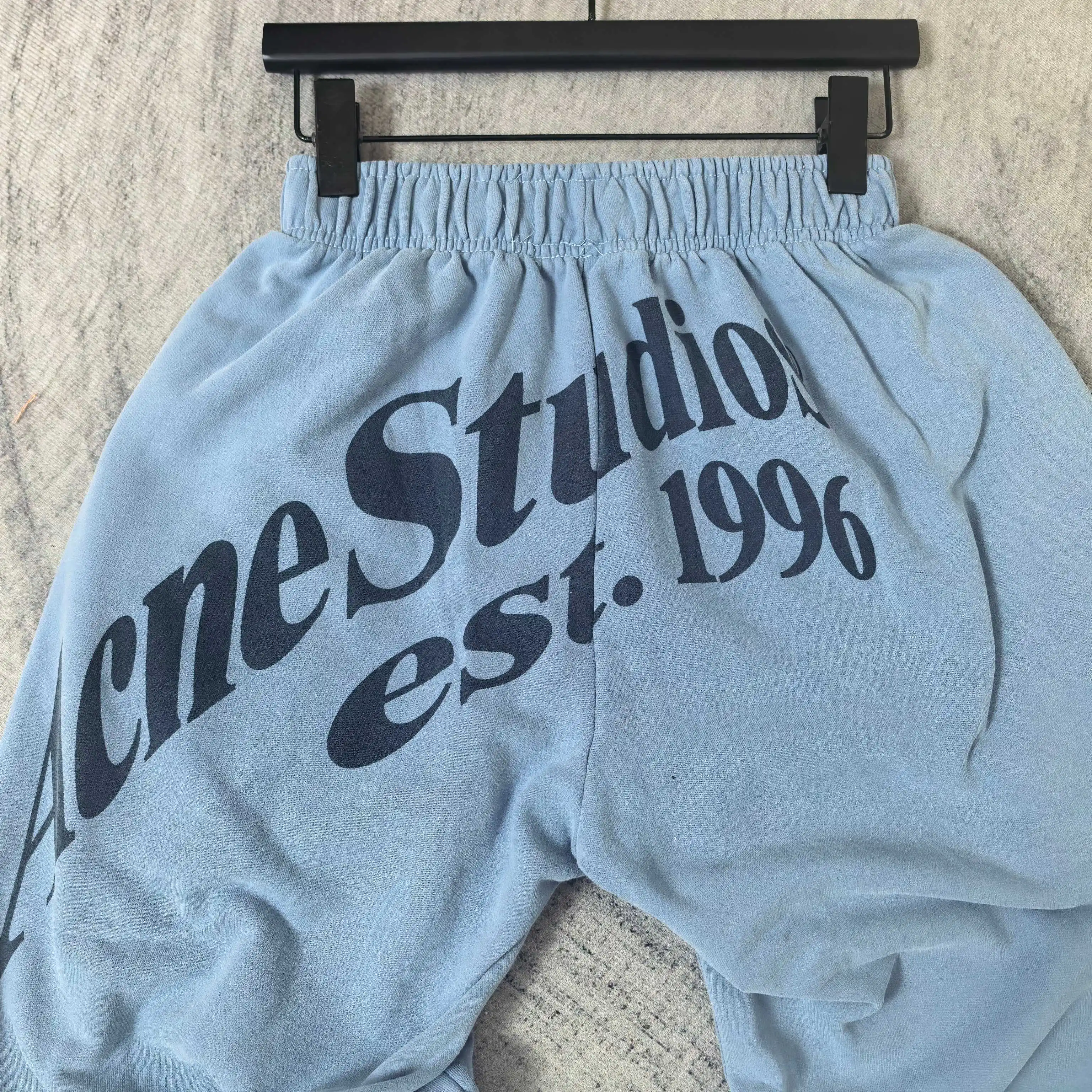 Washed Cotton Wide-Leg Sweatpants D20523232 — view 8