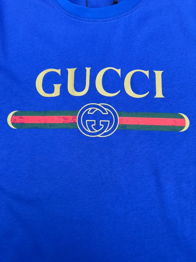Logo Print Silk-Blend Knit T-Shirt D20513971 — view 4