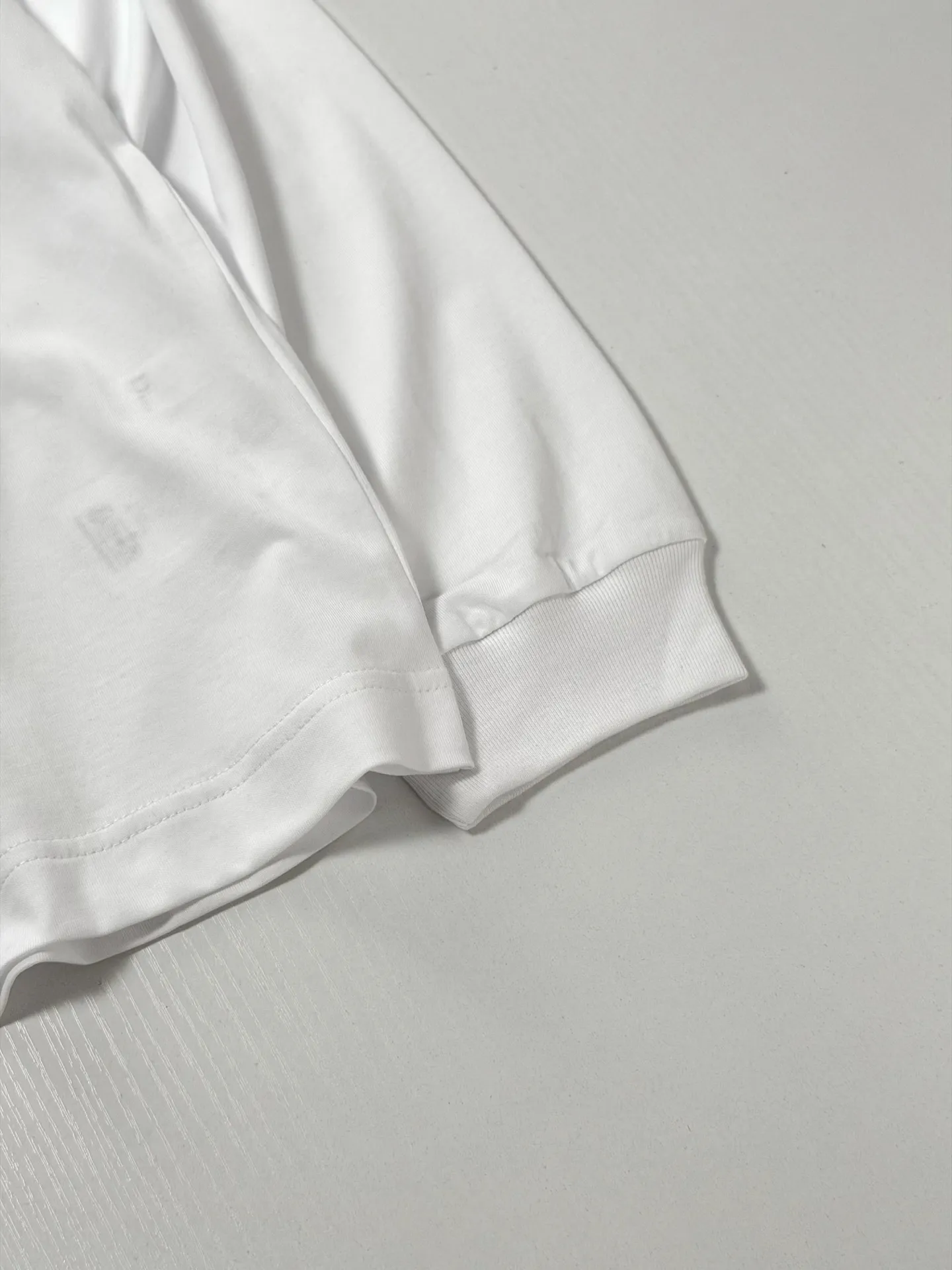 Logo Embroidery Long-Sleeve Cotton T-Shirt D20820742 — view 6