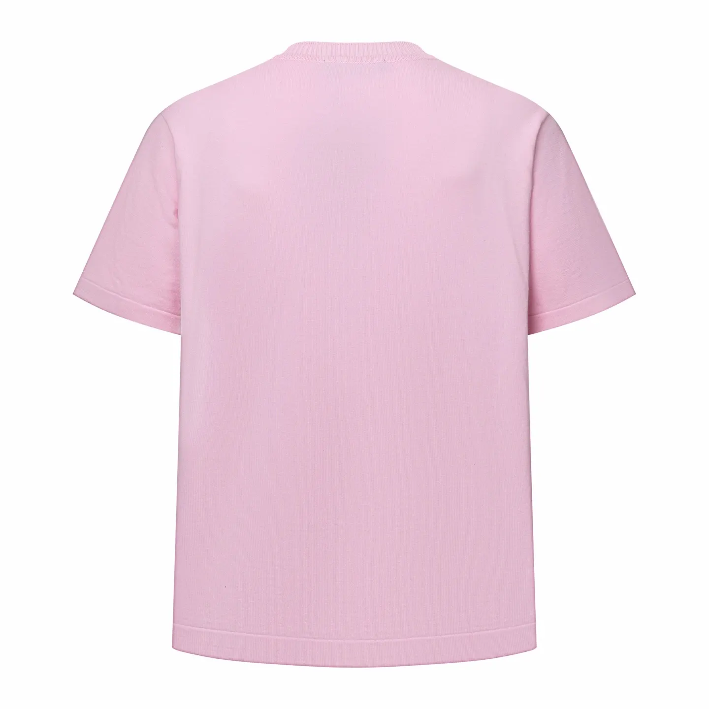 Logo Embroidery Pin Detail Knit T-Shirt D21013789 — view 2