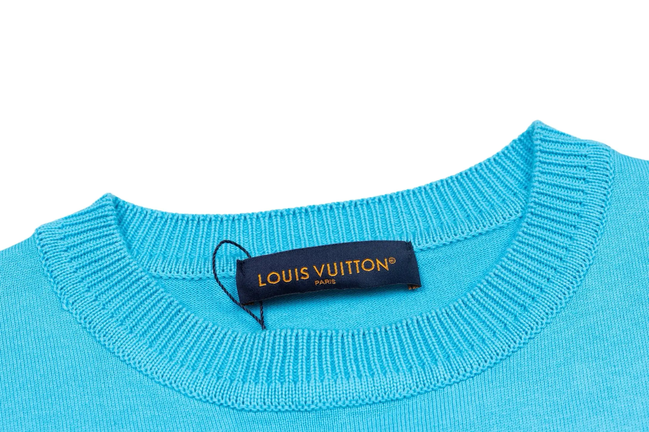 Pin Embroidered Cotton Knit T-Shirt D21013790 — view 3