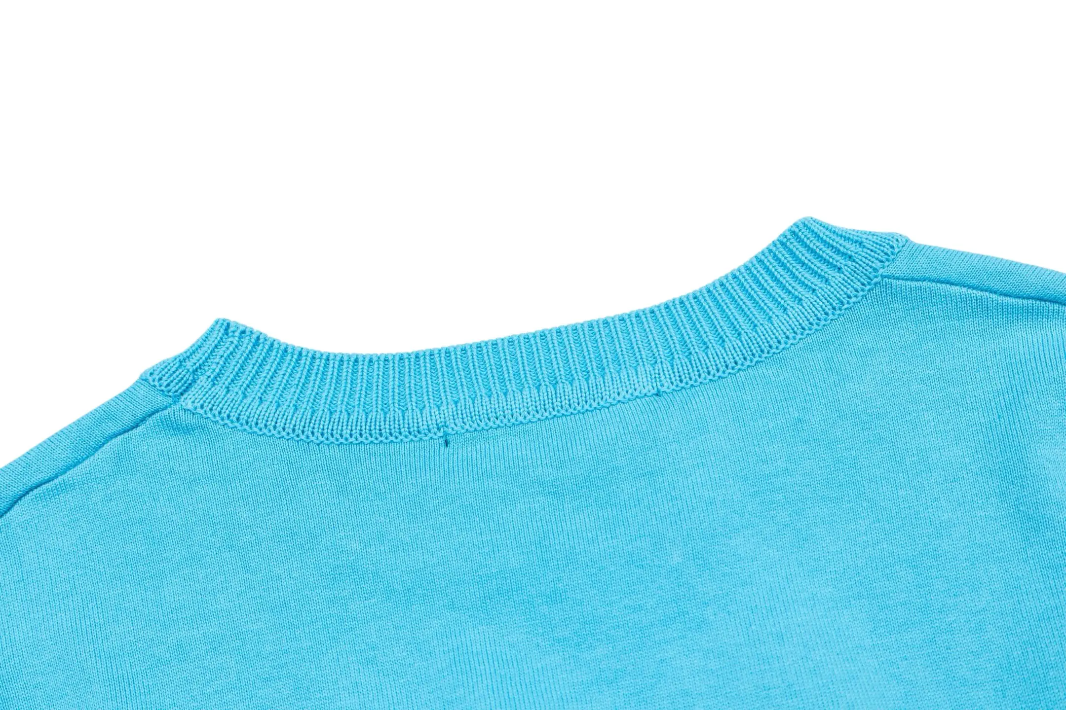 Pin Embroidered Cotton Knit T-Shirt D21013790 — view 4