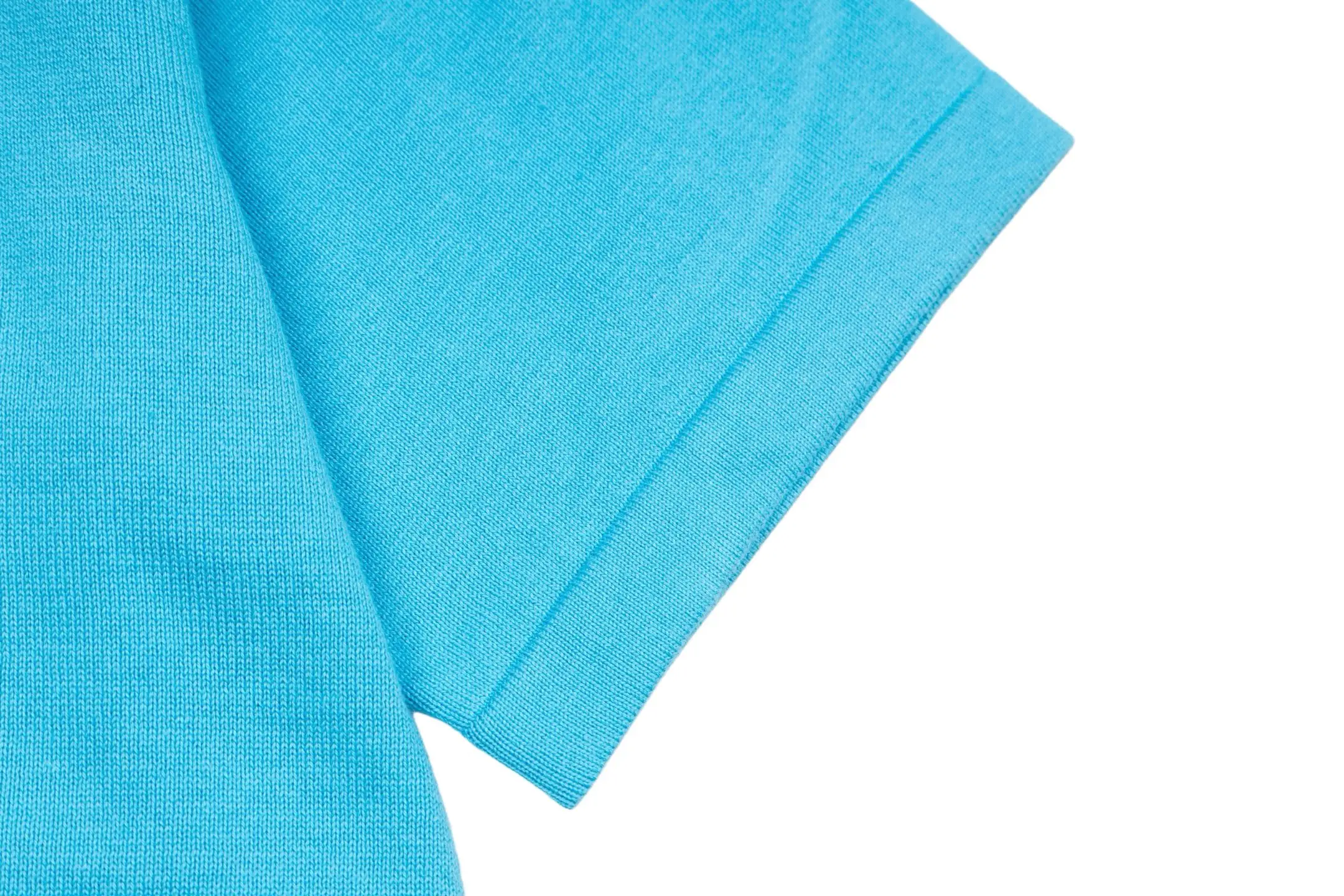 Pin Embroidered Cotton Knit T-Shirt D21013790 — view 7