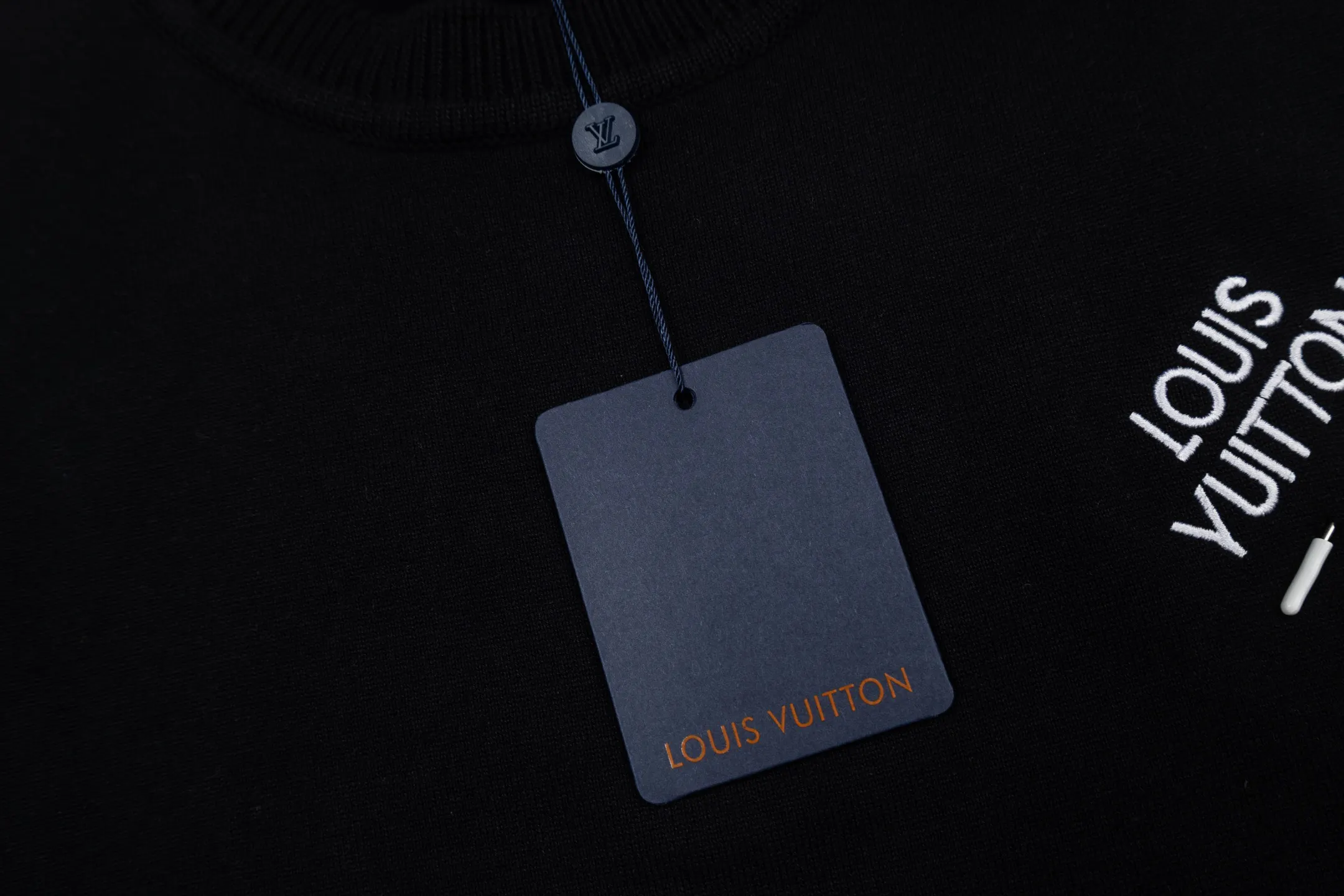 Logo Embroidery Cotton Knit T-Shirt D21013787 — view 5