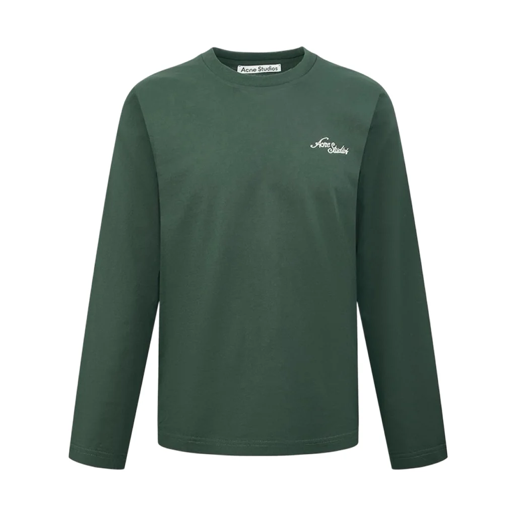 Logo-Embroidered Organic Cotton Long-Sleeve T-Shirt D21021217