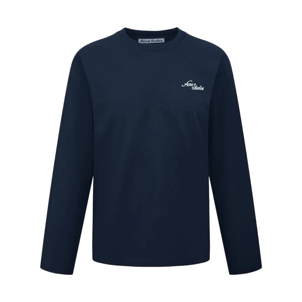 Logo-Embroidered Organic Cotton Long-Sleeve T-Shirt D21021219