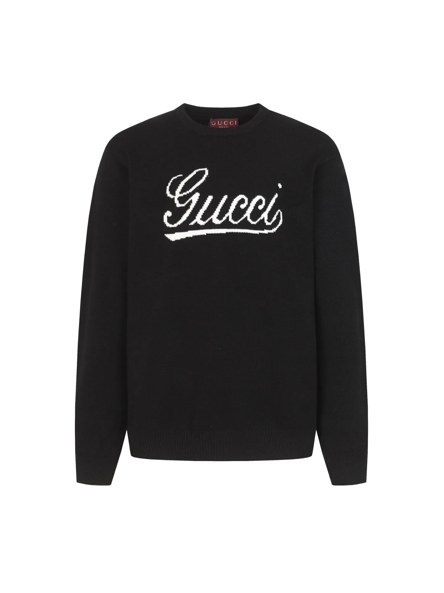 Logo Intarsia Crew-Neck Sweater D21023624