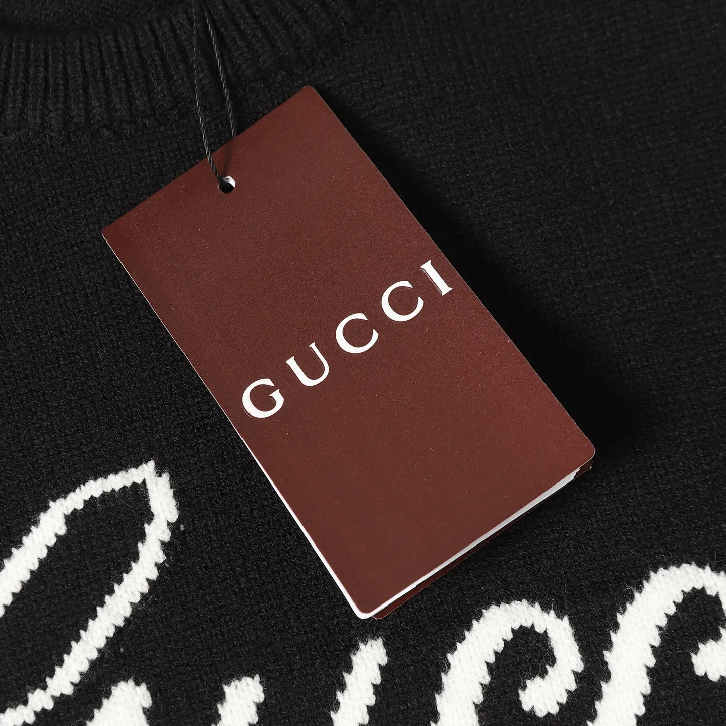 Logo Intarsia Crew-Neck Sweater D21023624 — view 5