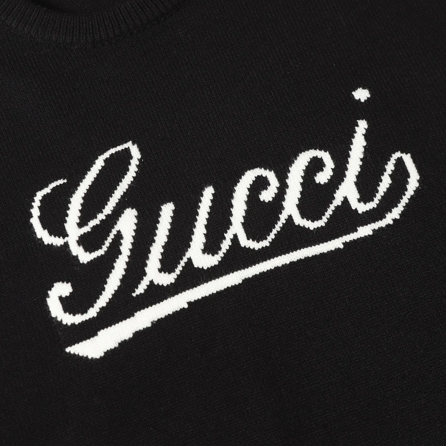 Logo Intarsia Crew-Neck Sweater D21023624 — view 6