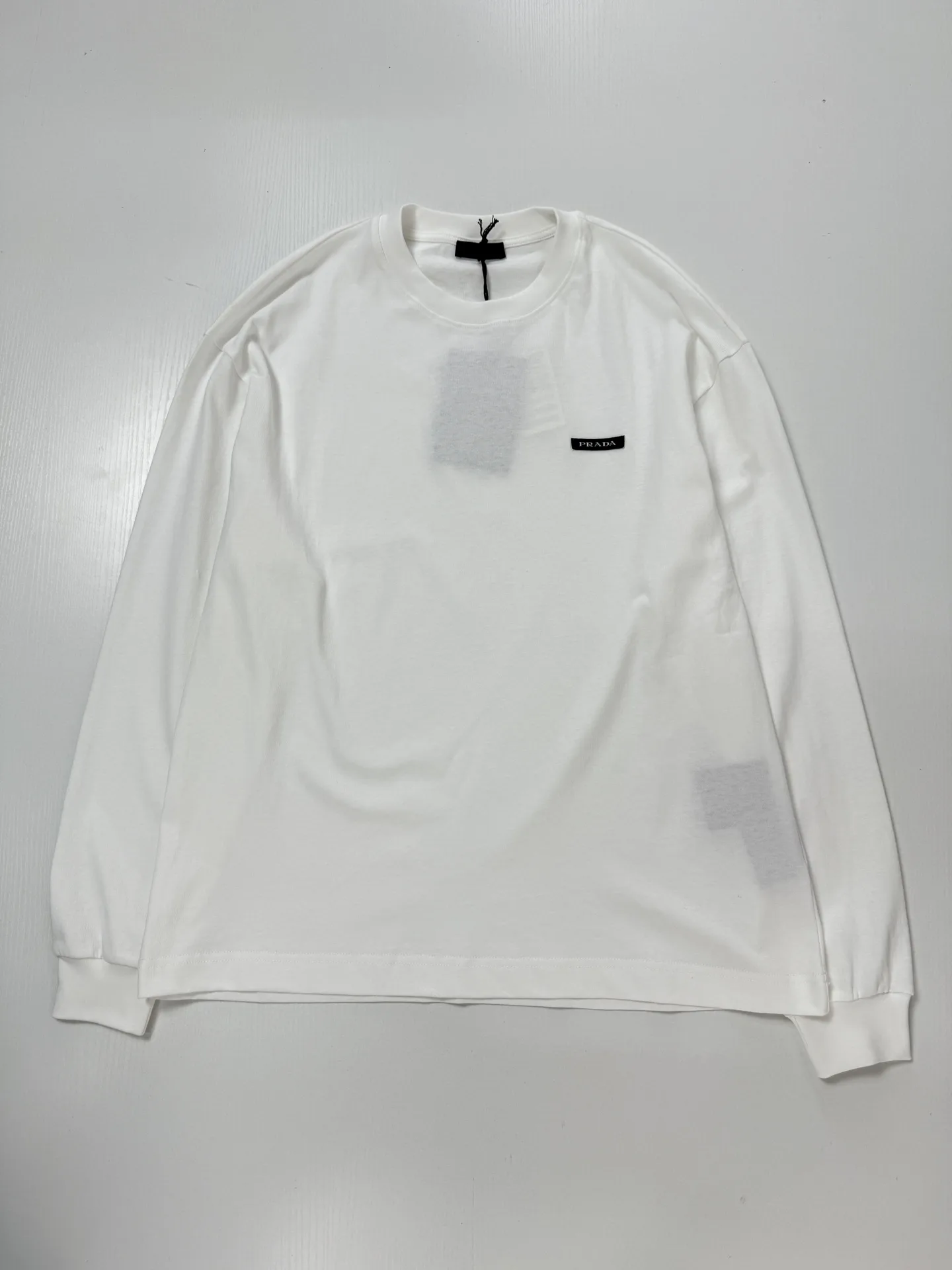 Logo-Patch Long-Sleeved Polo Shirt D21020751 — view 3