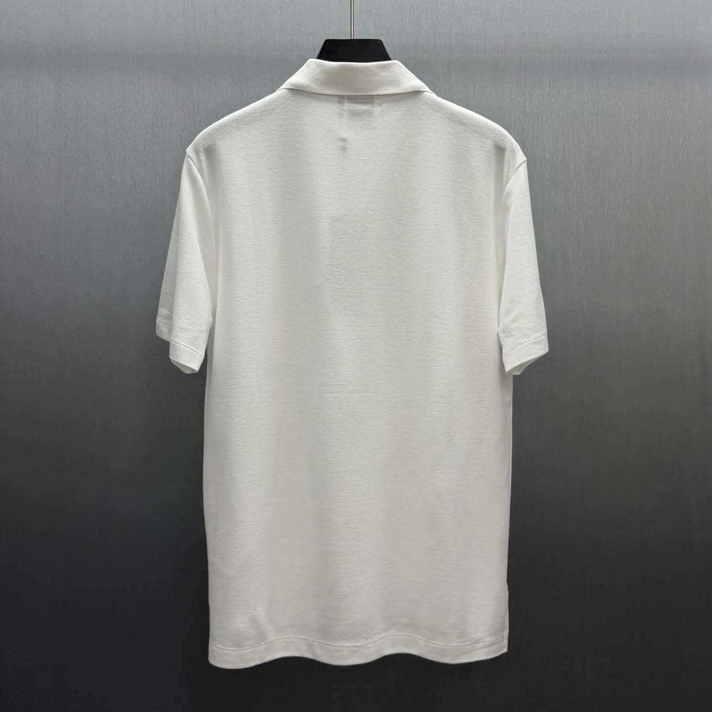 Embroidered Cotton-Piqué Pocket Polo Shirt D21014163 — view 7