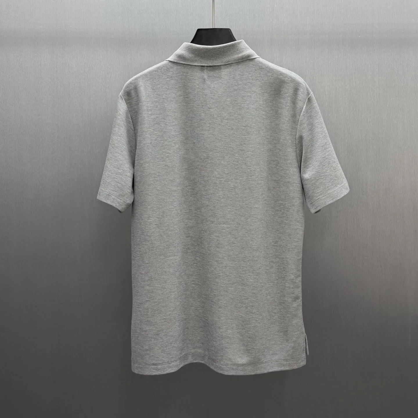 Embroidered Cotton-Piqué Pocket Polo Shirt D21014162 — view 7