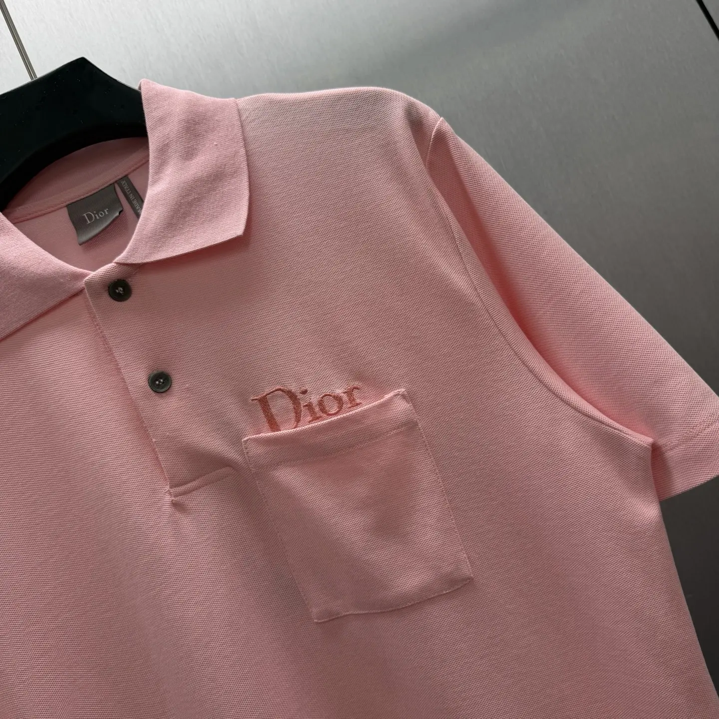 Logo-Embroidered Cotton-Piqué Polo Shirt D21014164 — view 3