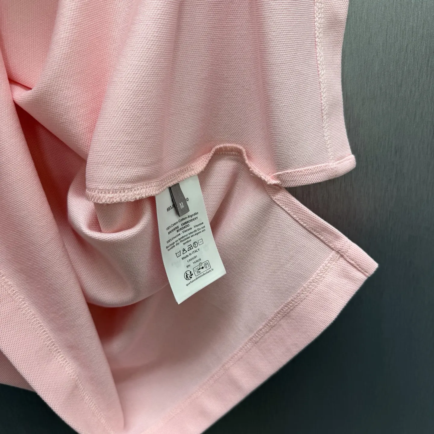 Logo-Embroidered Cotton-Piqué Polo Shirt D21014164 — view 8