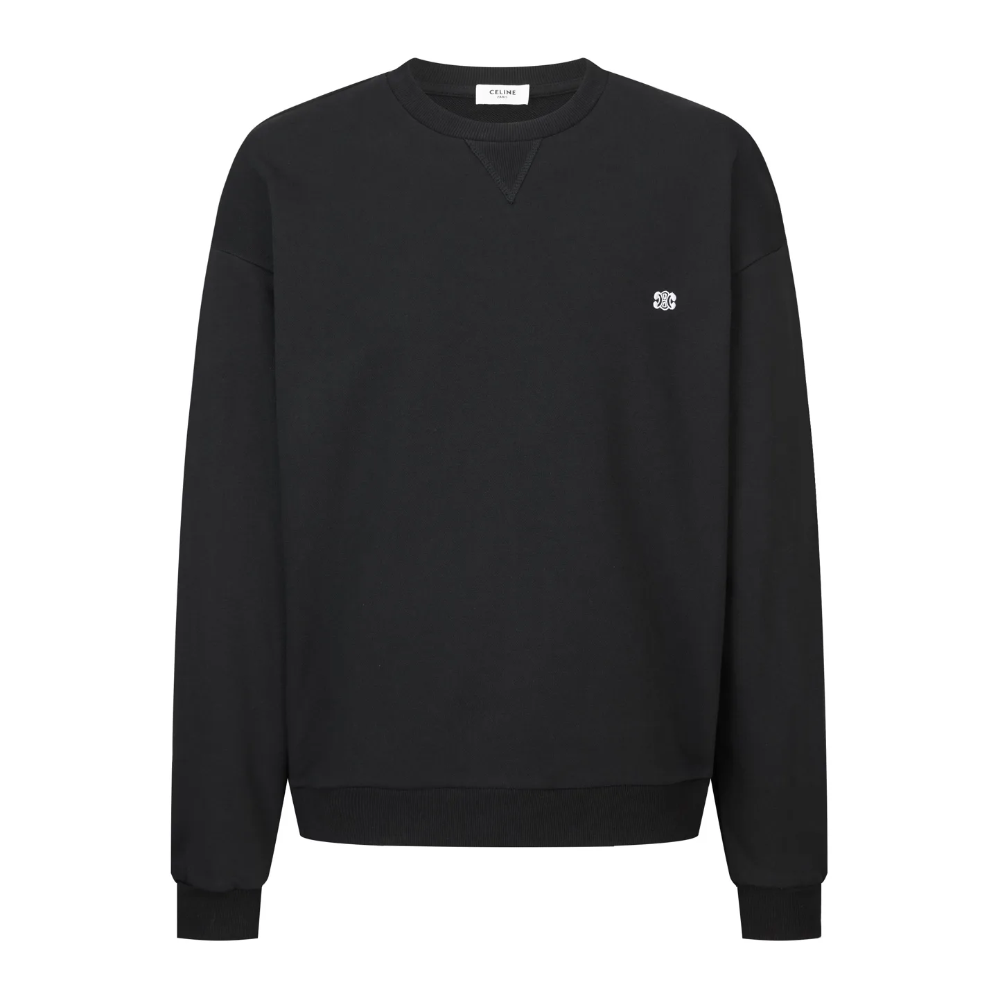Triomphe Embroidered Cotton-Fleece Sweatshirt D21521077