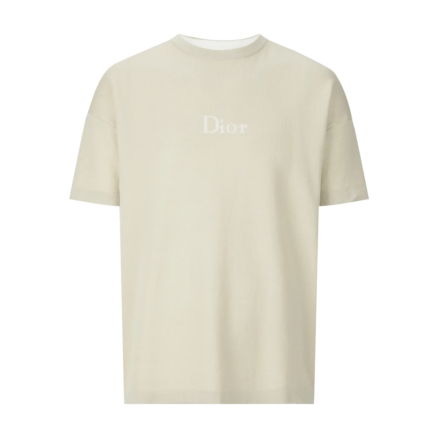 Logo Jacquard Cotton-Knit T-Shirt D21521053