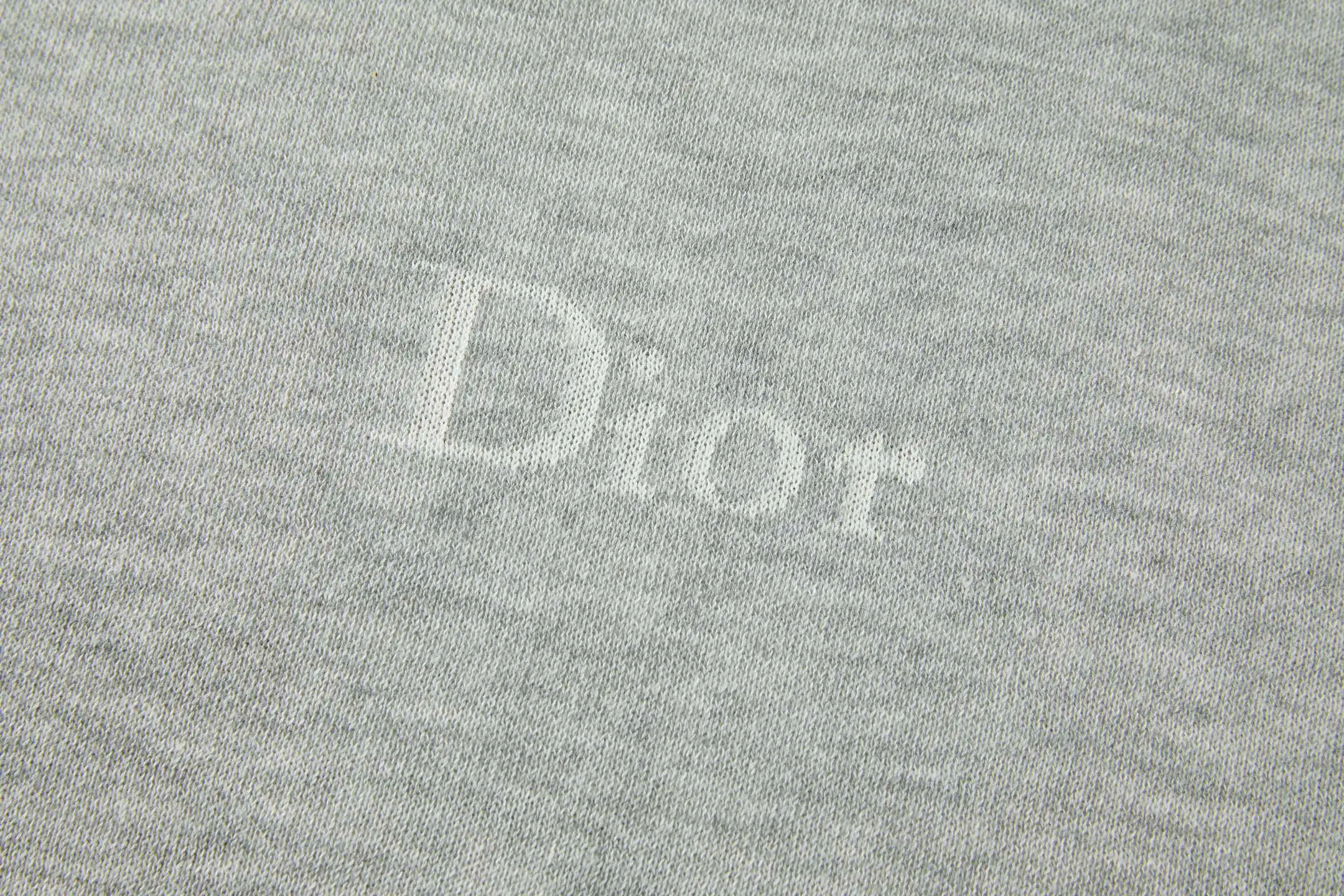 Logo Jacquard Cotton Knit T-Shirt D21521052 — view 5