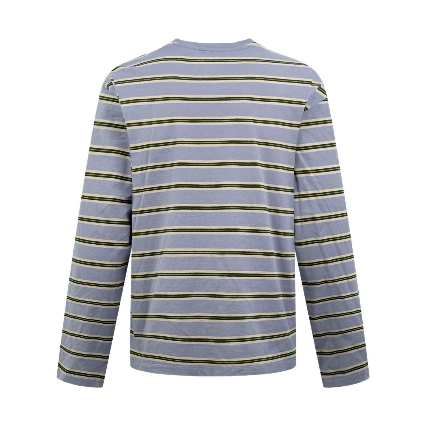 Striped Cotton Long-Sleeve T-Shirt D21521226 — view 2