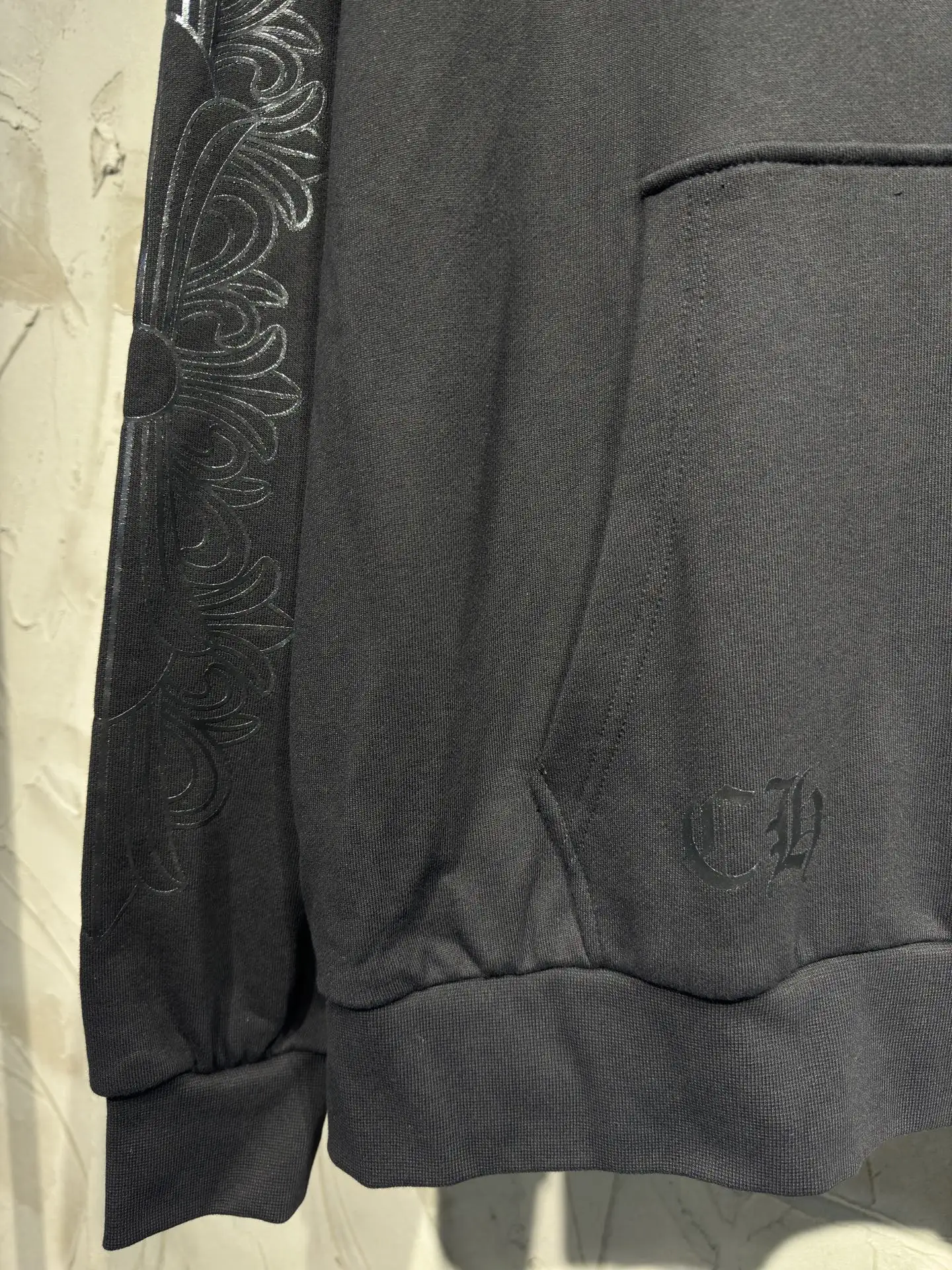 Logo-Print Cotton-Blend Jersey Hoodie D22023068 — view 6