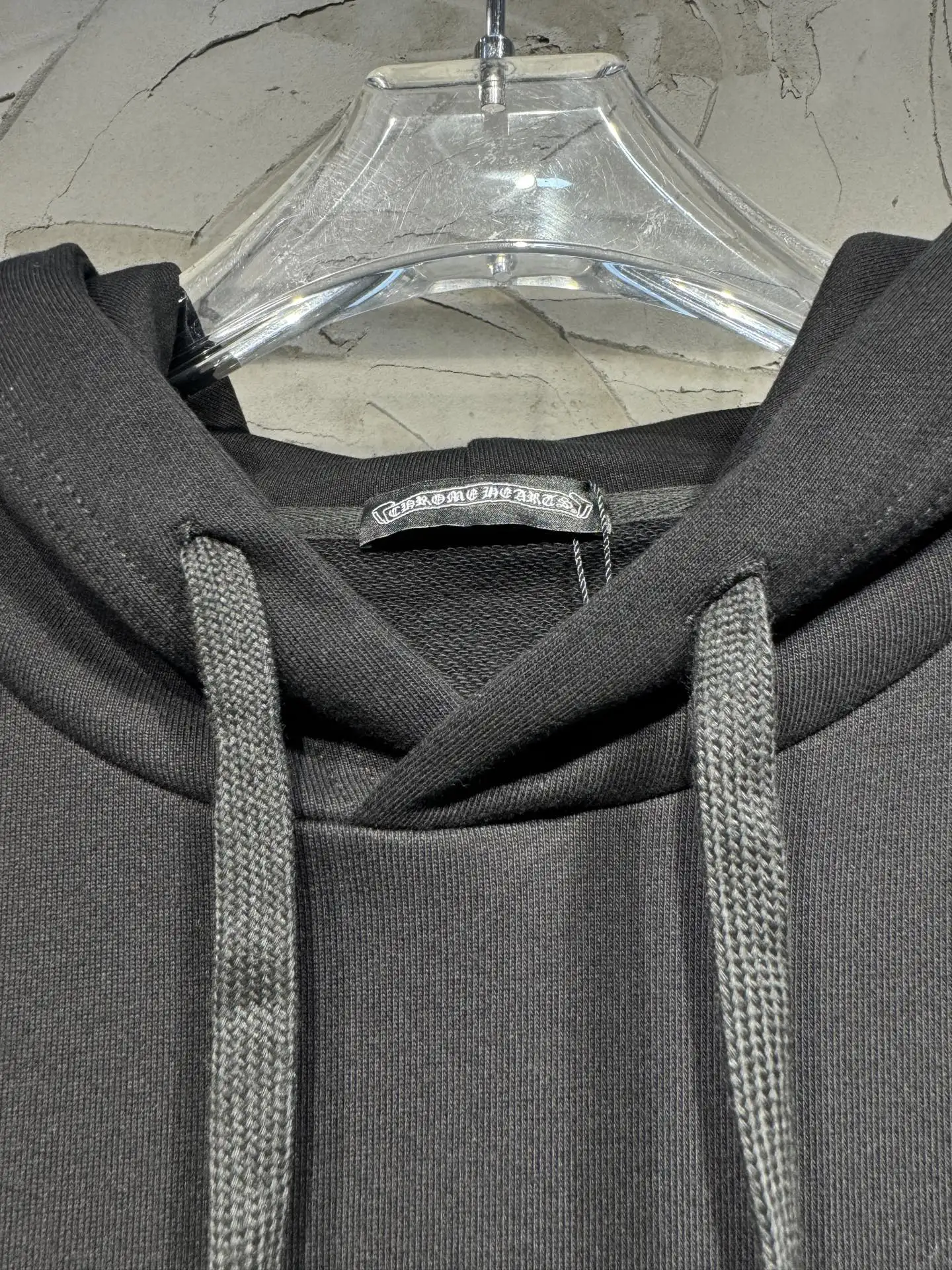 Logo-Print Cotton-Blend Jersey Hoodie D22023068 — view 8